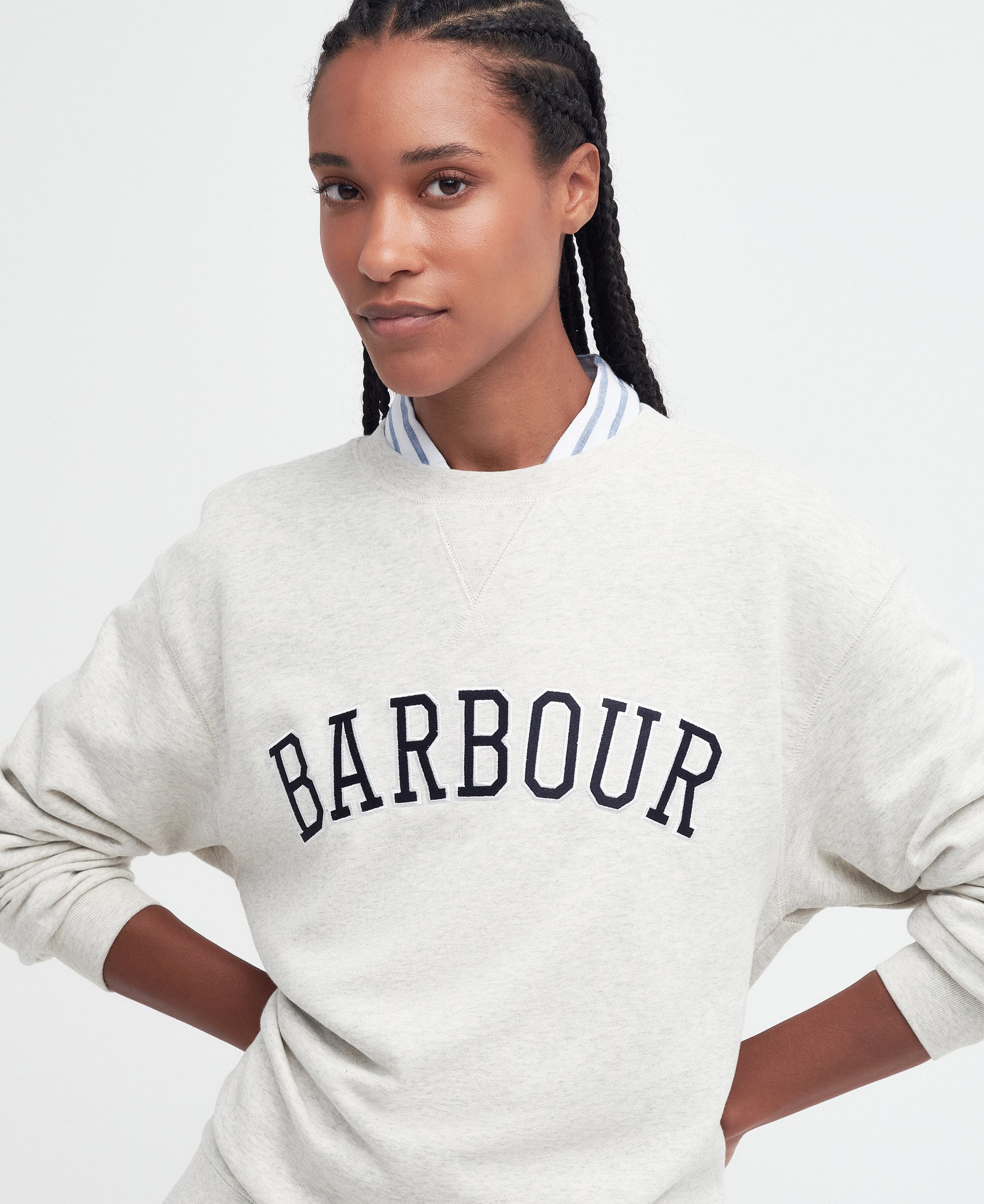 Northumberland Sweatshirt White