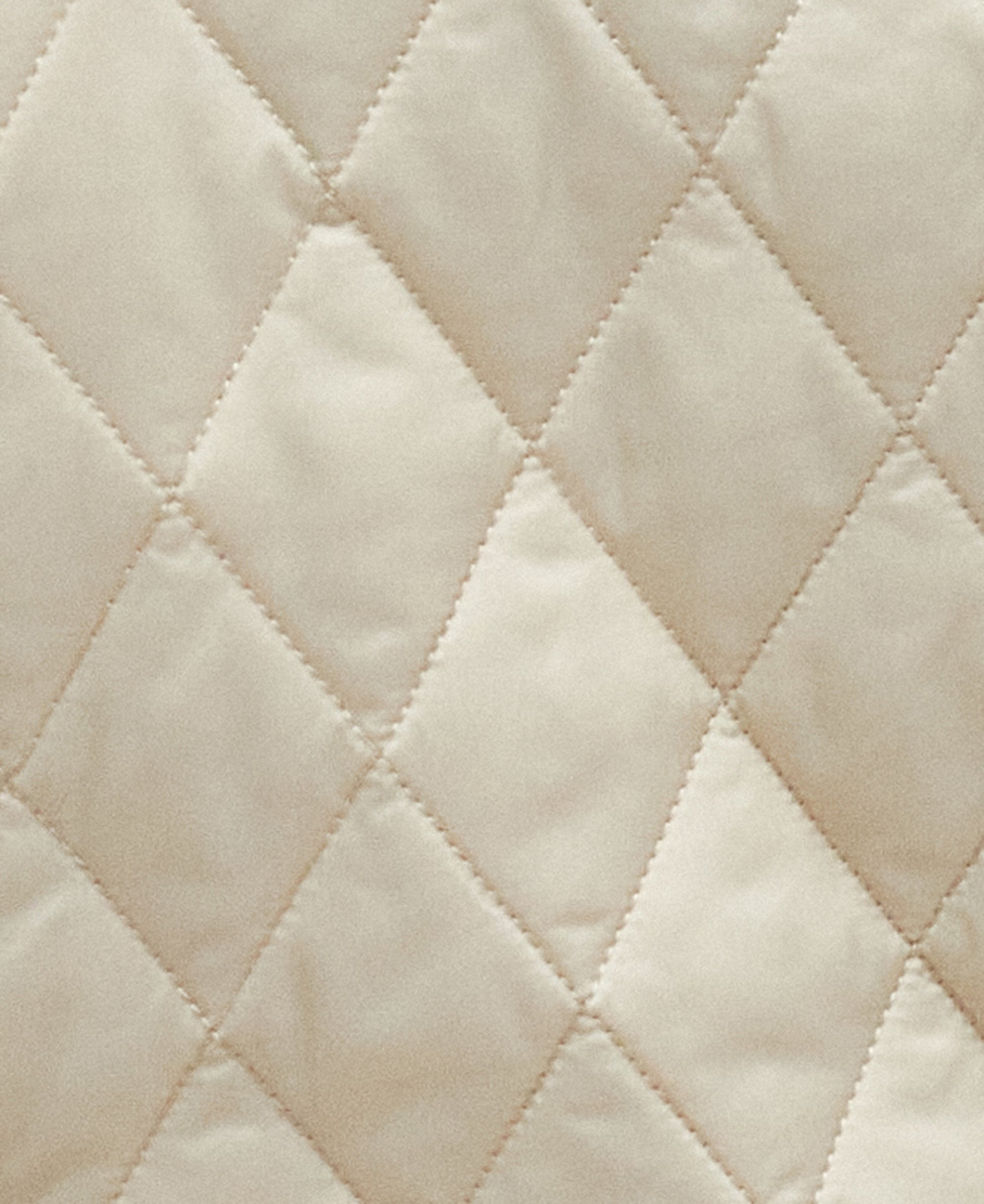 Women's Quilt Taupe / Pearl