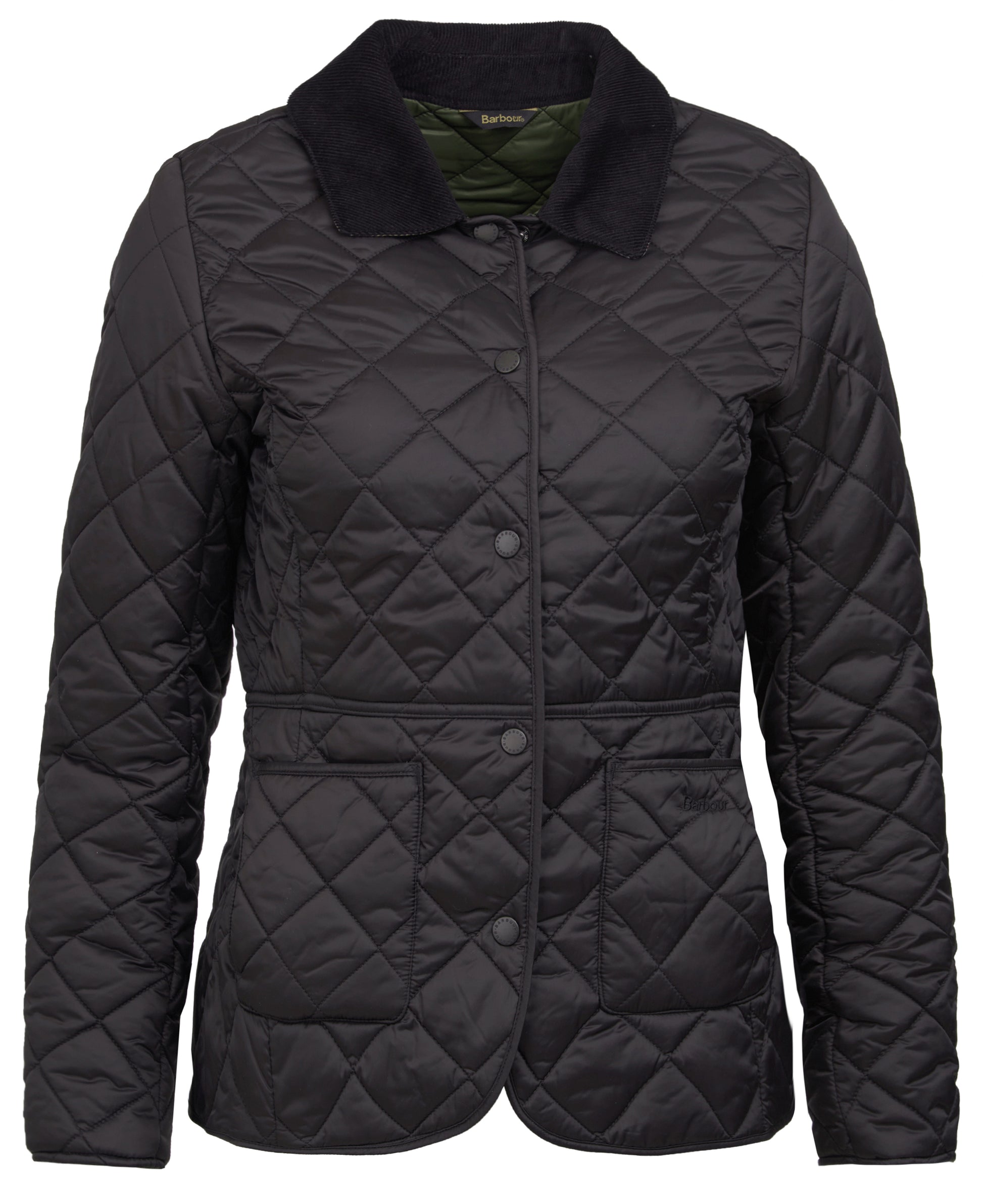 Women's Deveron Quilt Black / Olive