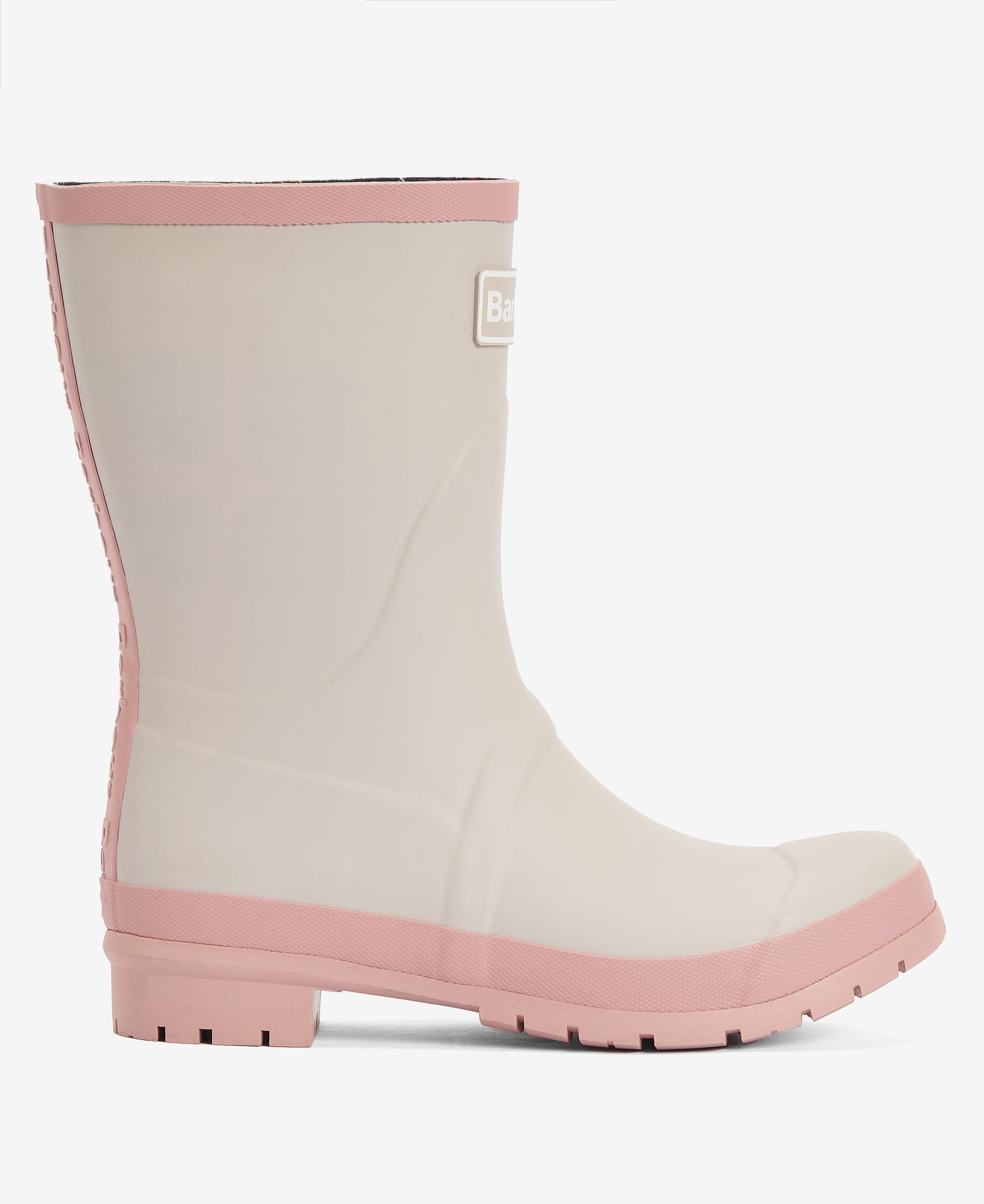 Women's Banbury Short Wellington Boot White / Pink