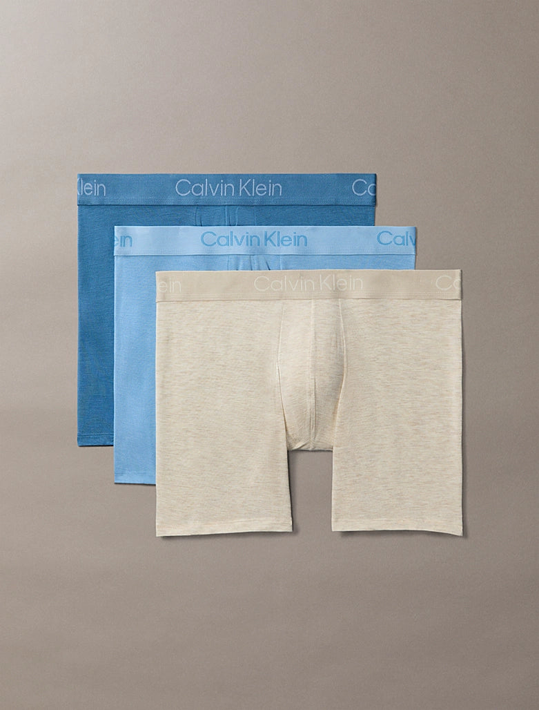 3 Pack Boxer Briefs Ultra Soft Cotton Modal