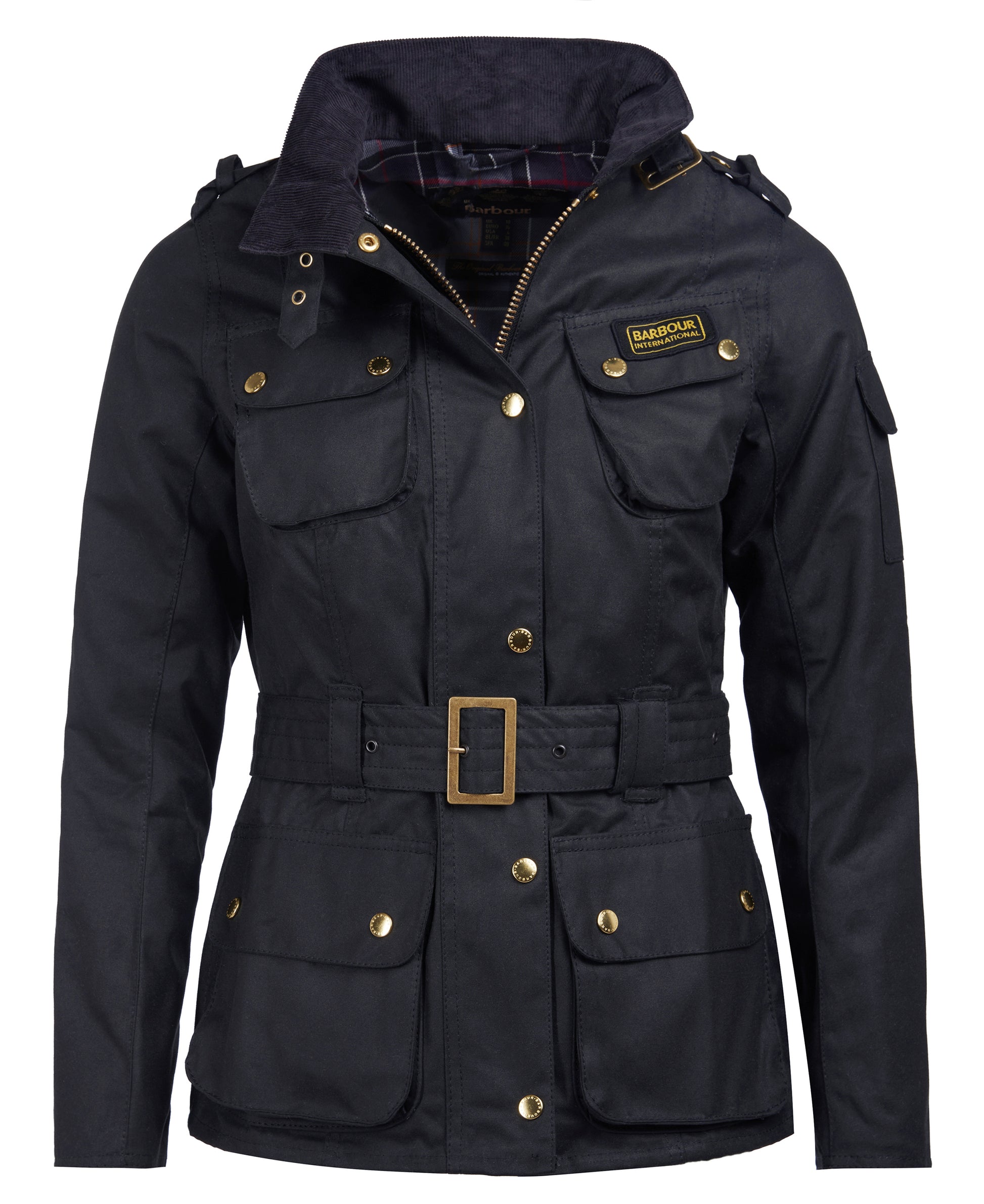 Women's International Wax Jacket Black