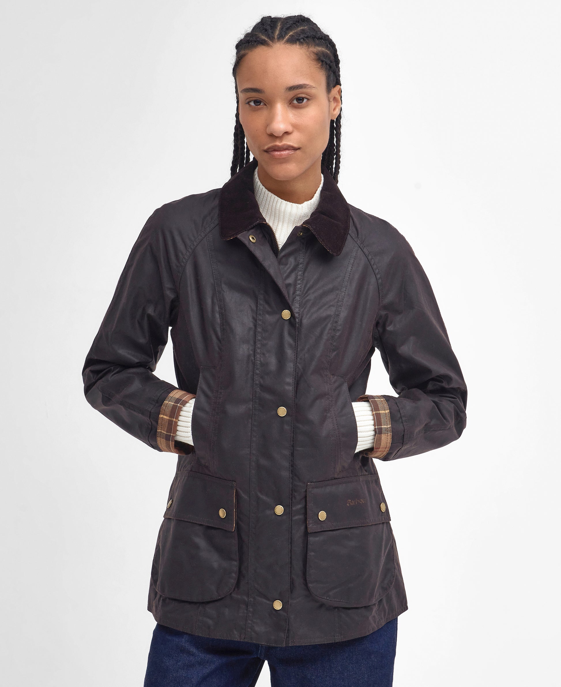 Women's Beadnell Wax Jacket Rustic