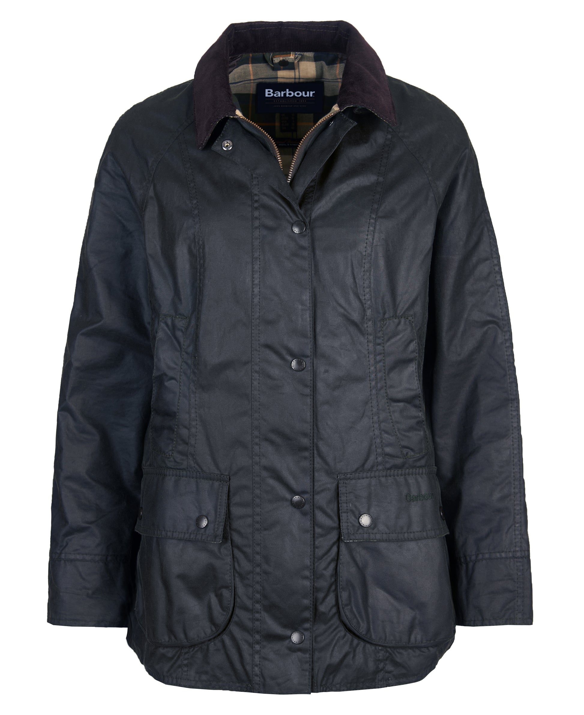 Women's Beadnell Wax Jacket Sage