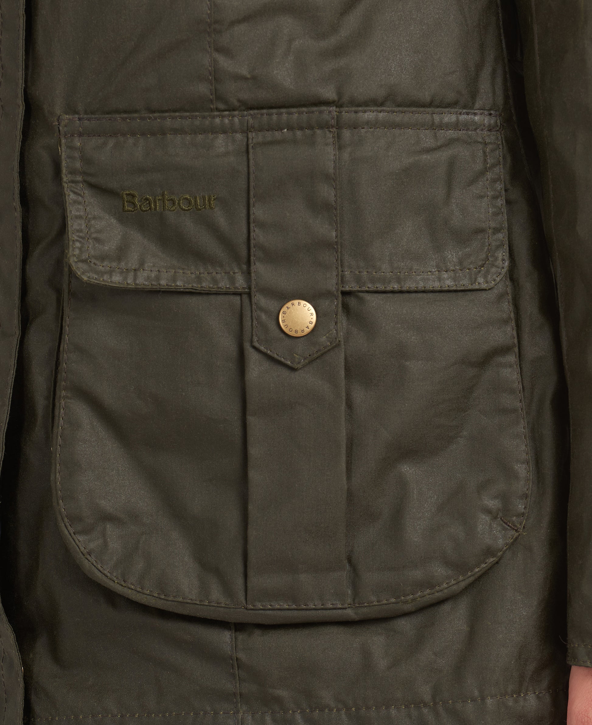 Women's Defence Lightweight Wax Jacket Archive Olive