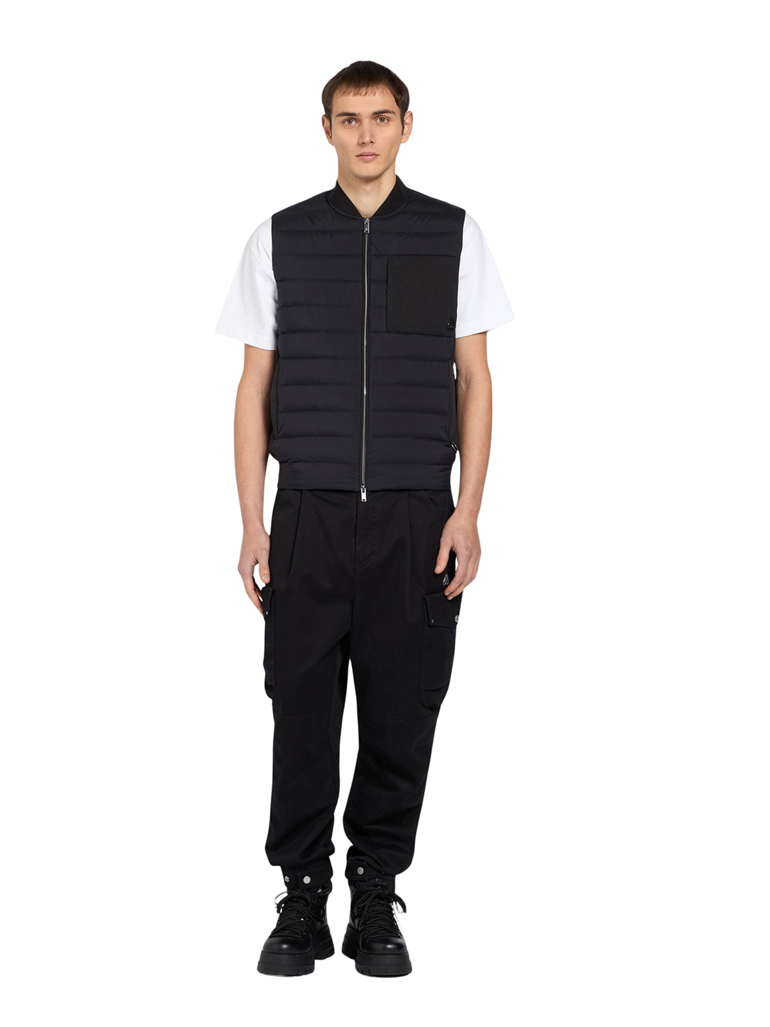 Air Down Anderson Hybrid Vest Black