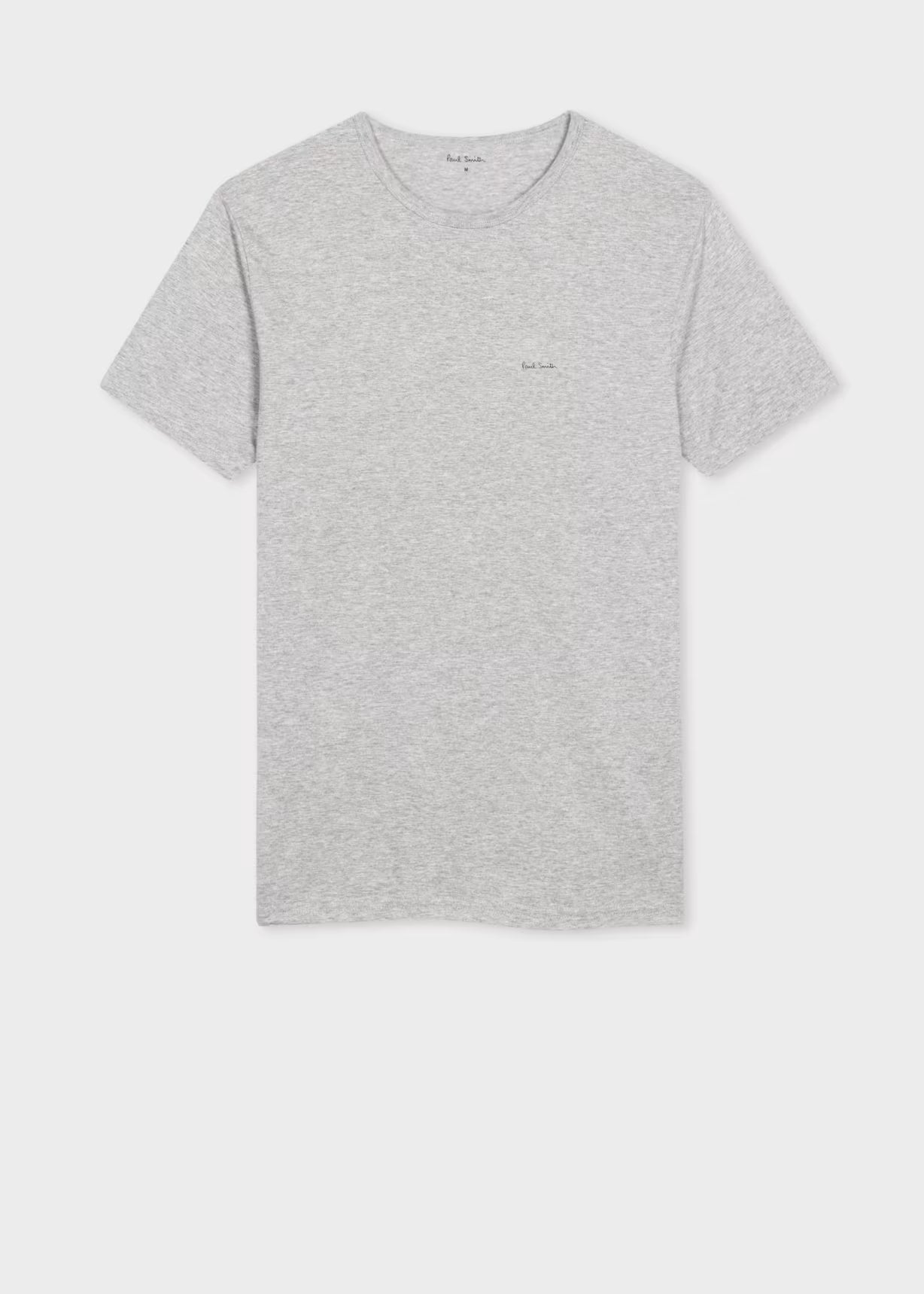 Mixed Colour Organic Cotton Logo Lounge T-Shirts Three Pack