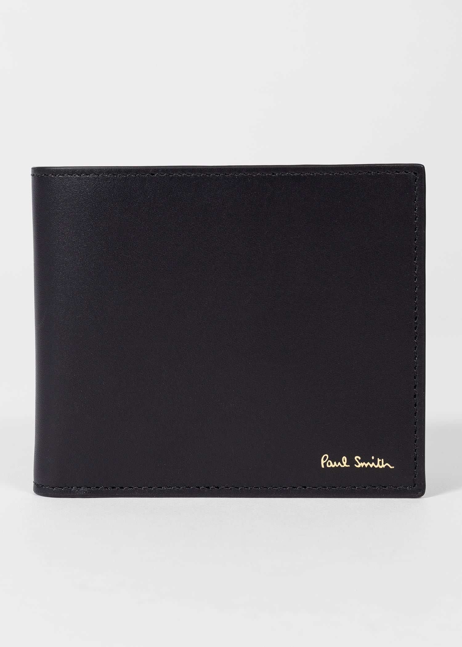 Signature Stripe Billfold Wallet