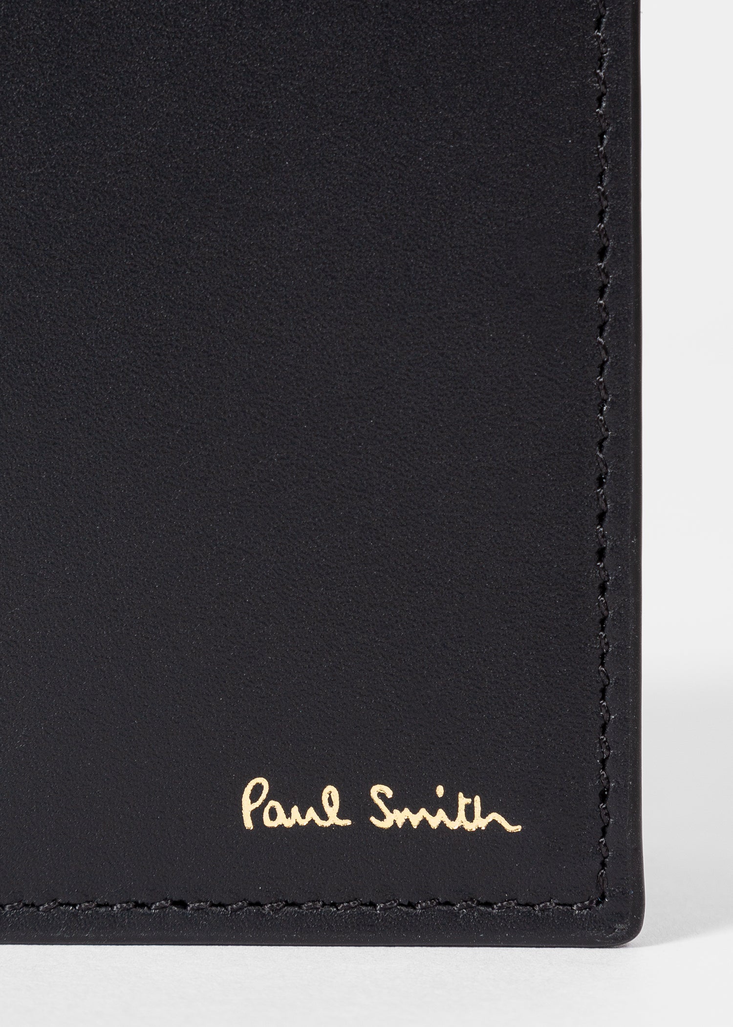 Signature Stripe Billfold Wallet