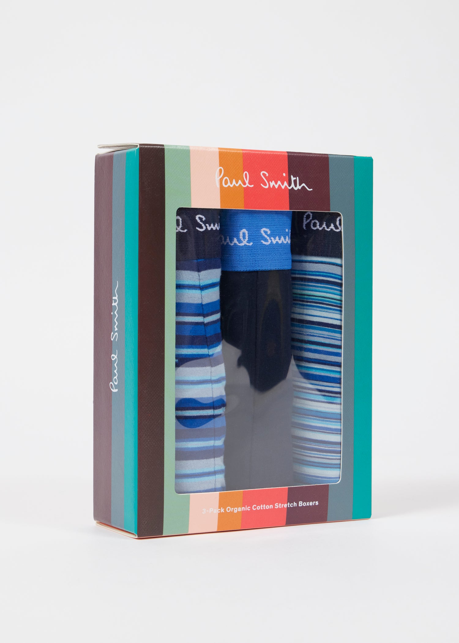 Trunk 3 Pack Blue Stripe
