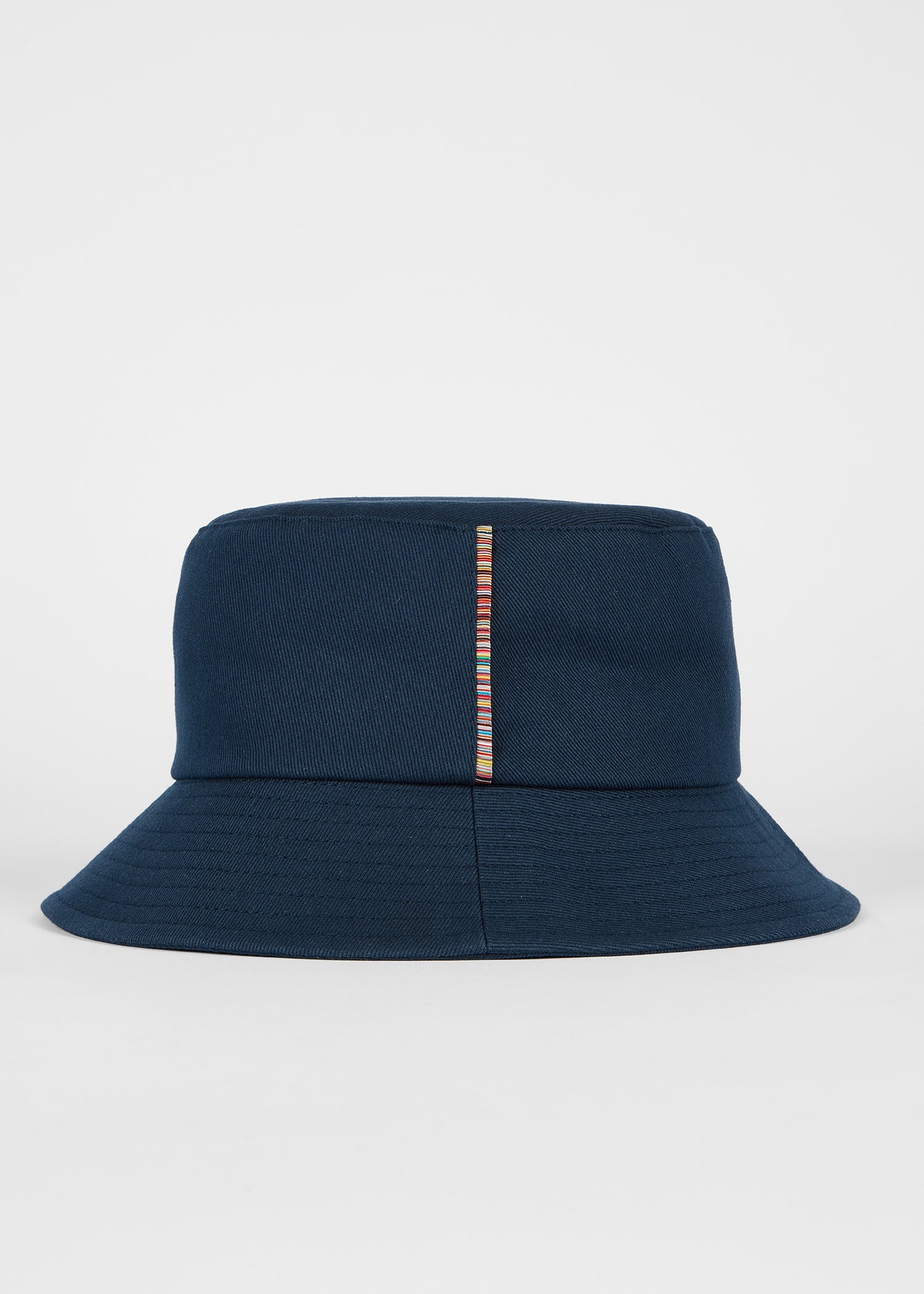 Signature Stripe Bucket Hat