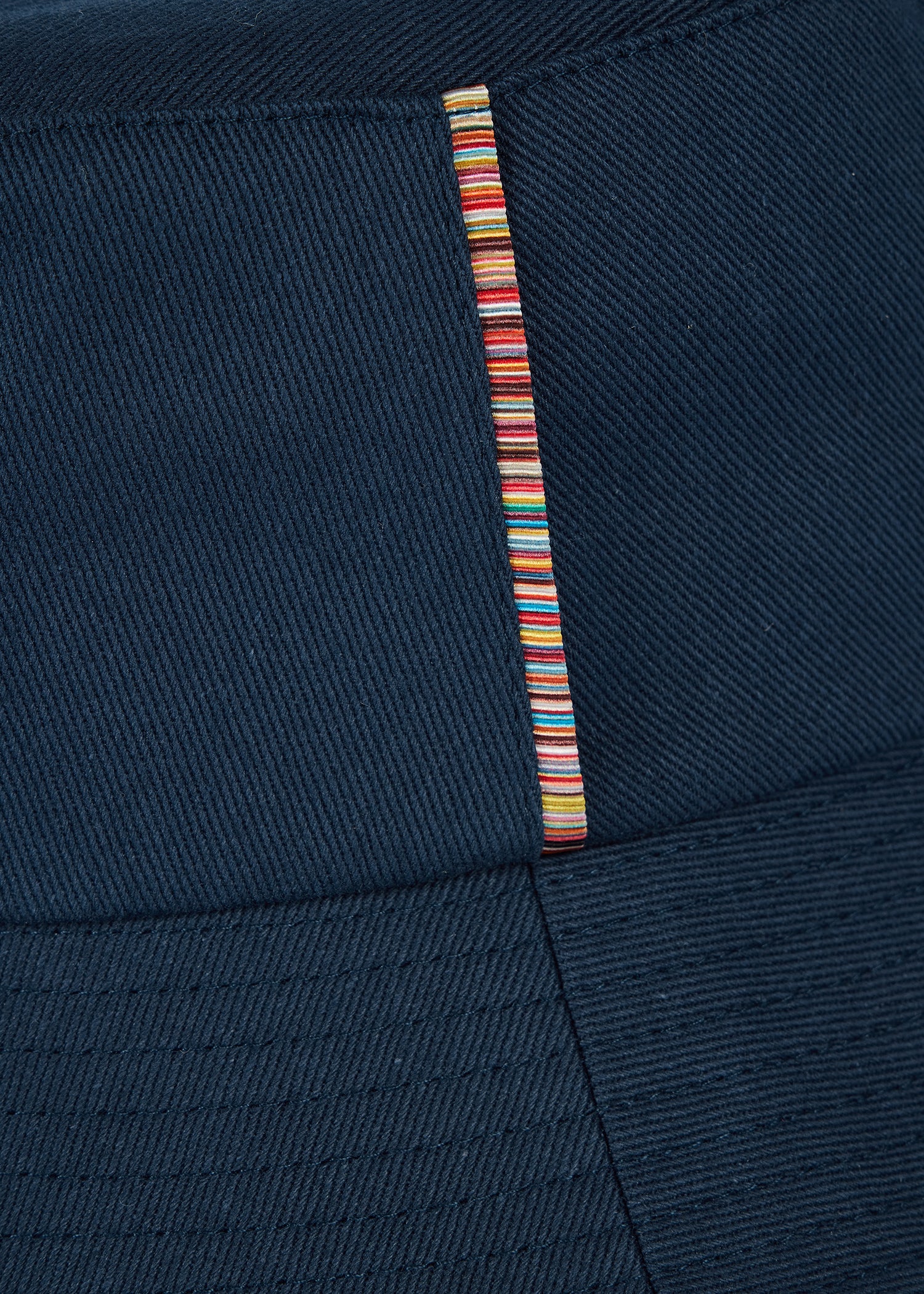 Signature Stripe Bucket Hat