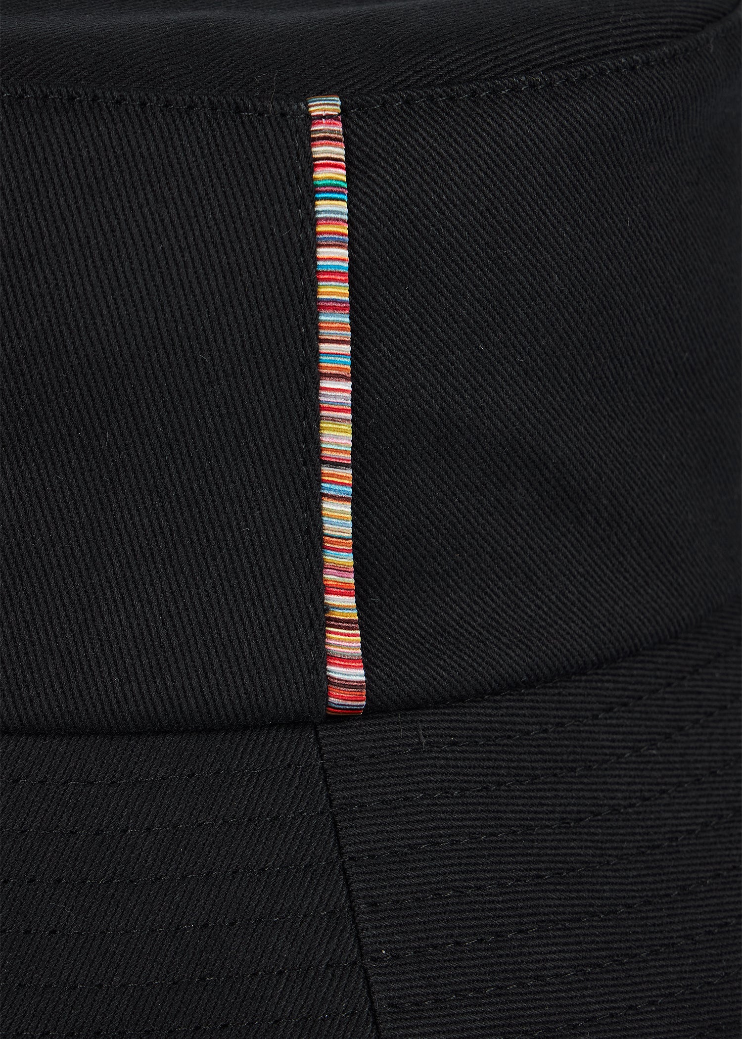 Signature Stripe Bucket Hat