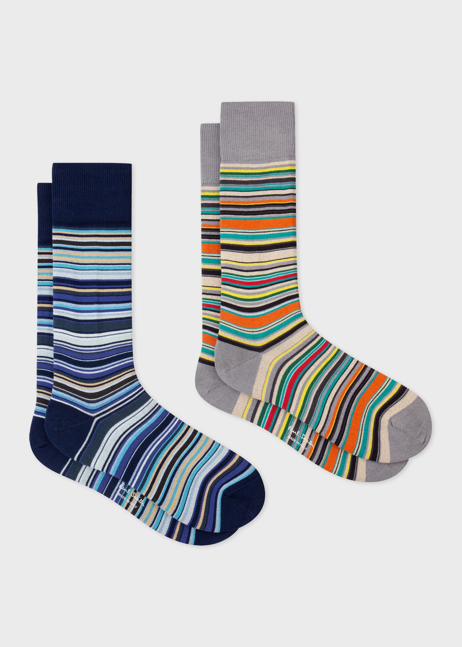 Two Pack Signature Stripe Socks