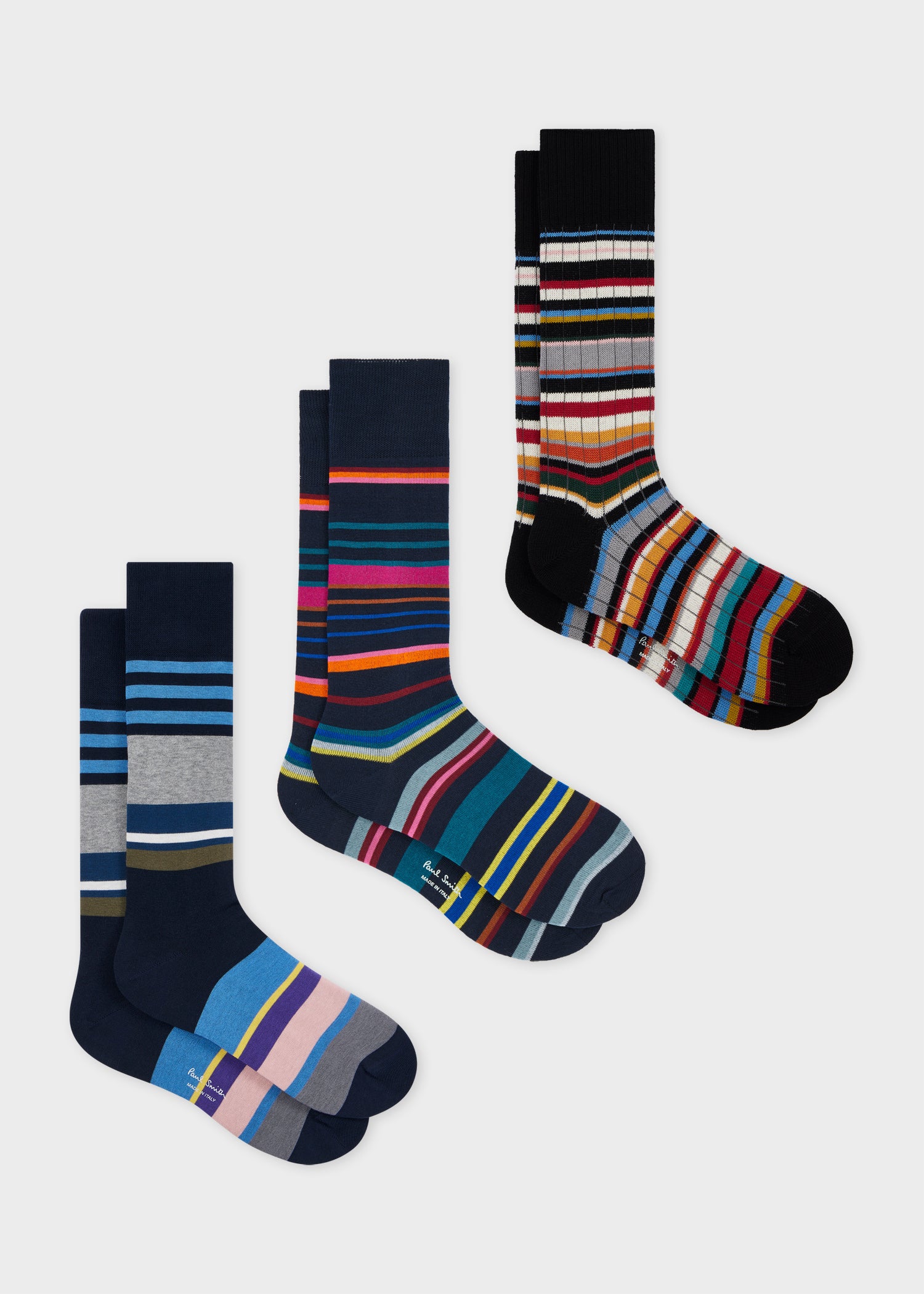 3 Pack Socks Navy