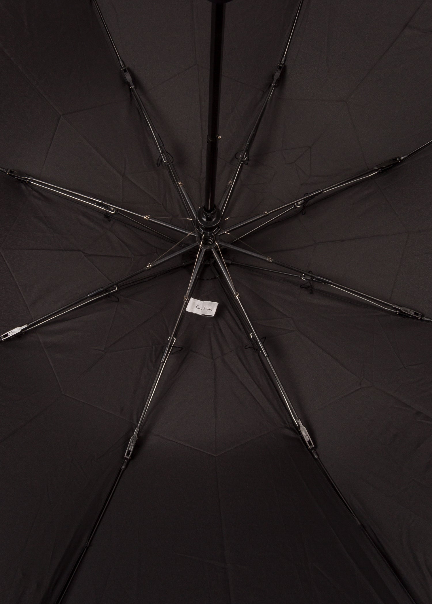 Signature Stripe Boarder Compact Umbrella