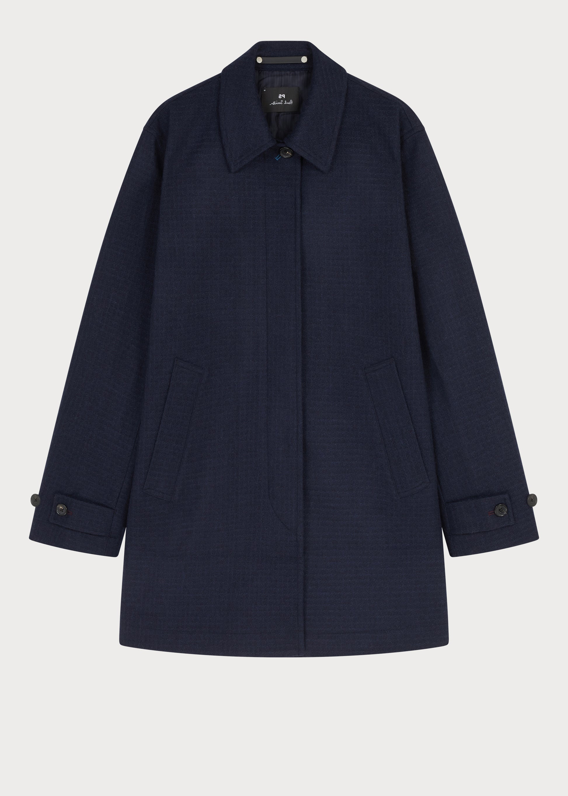 Navy Car coat