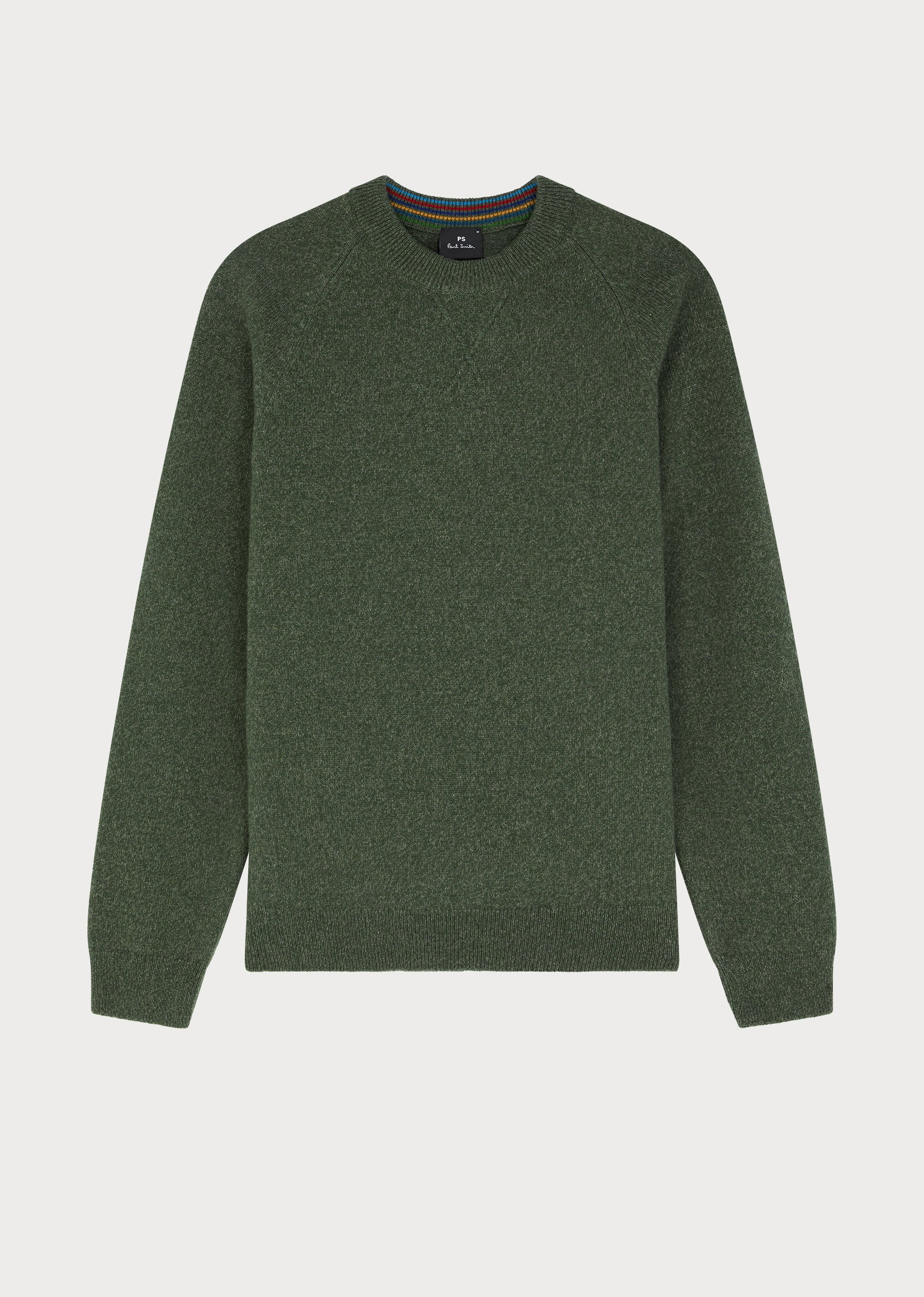 Green Merino Wool Sweater