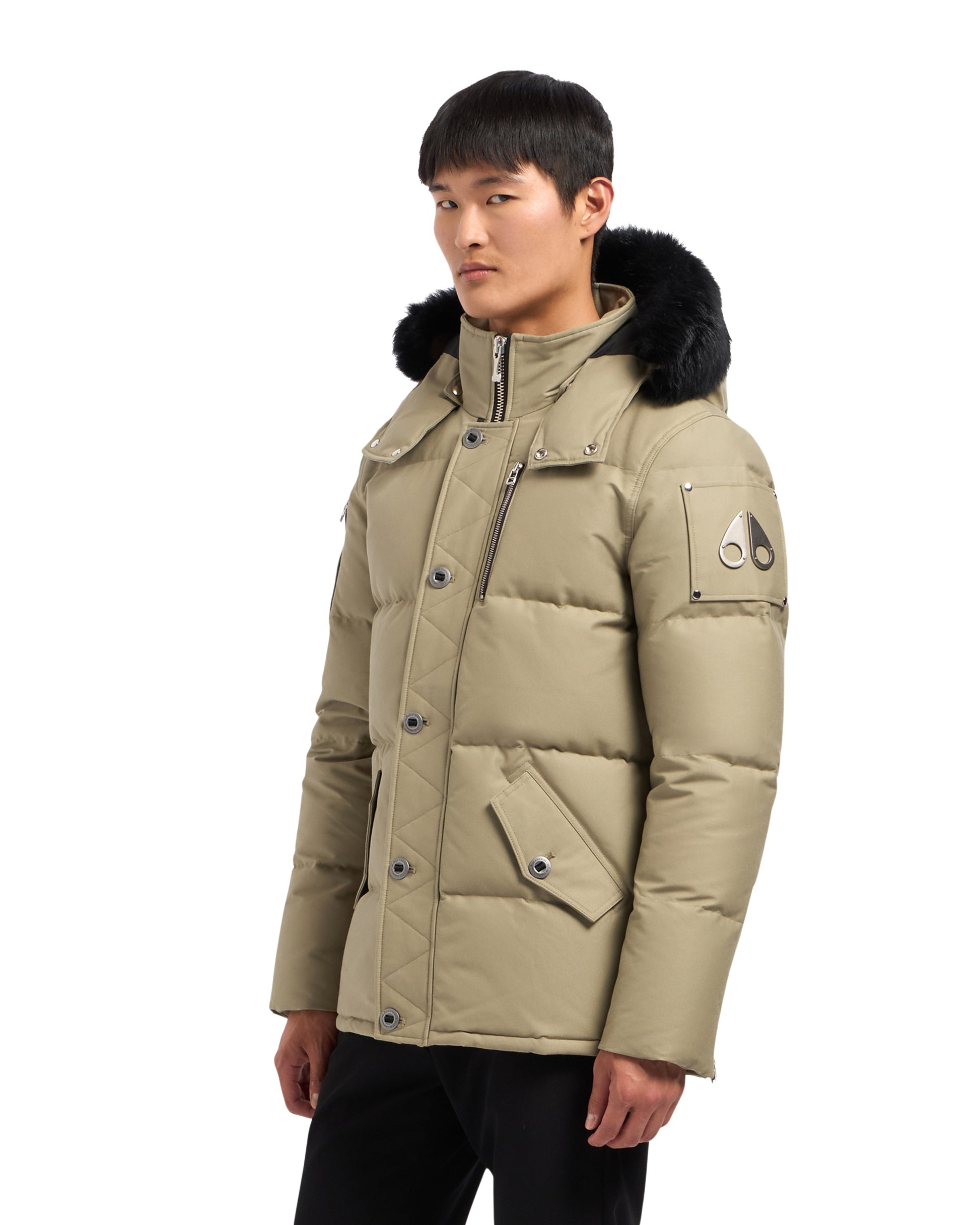 Original 3Q Shearling Jacket Sage/Black