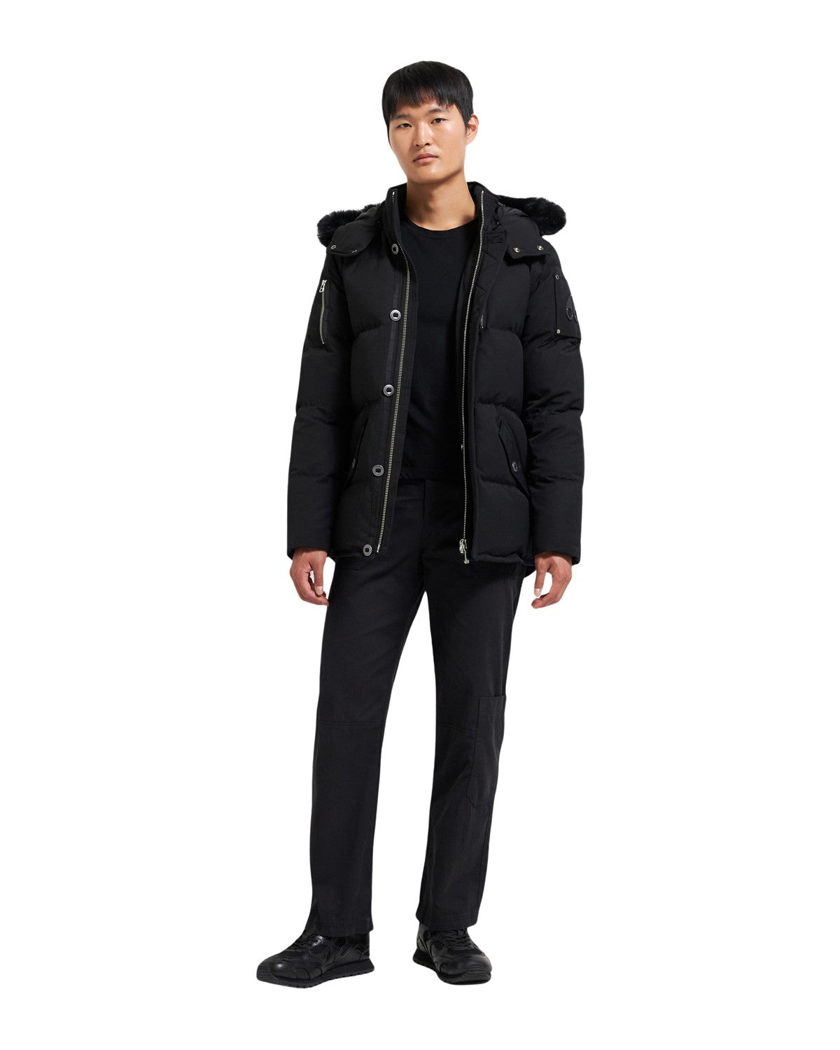 Original 3Q Shearling Jacket Black/Black