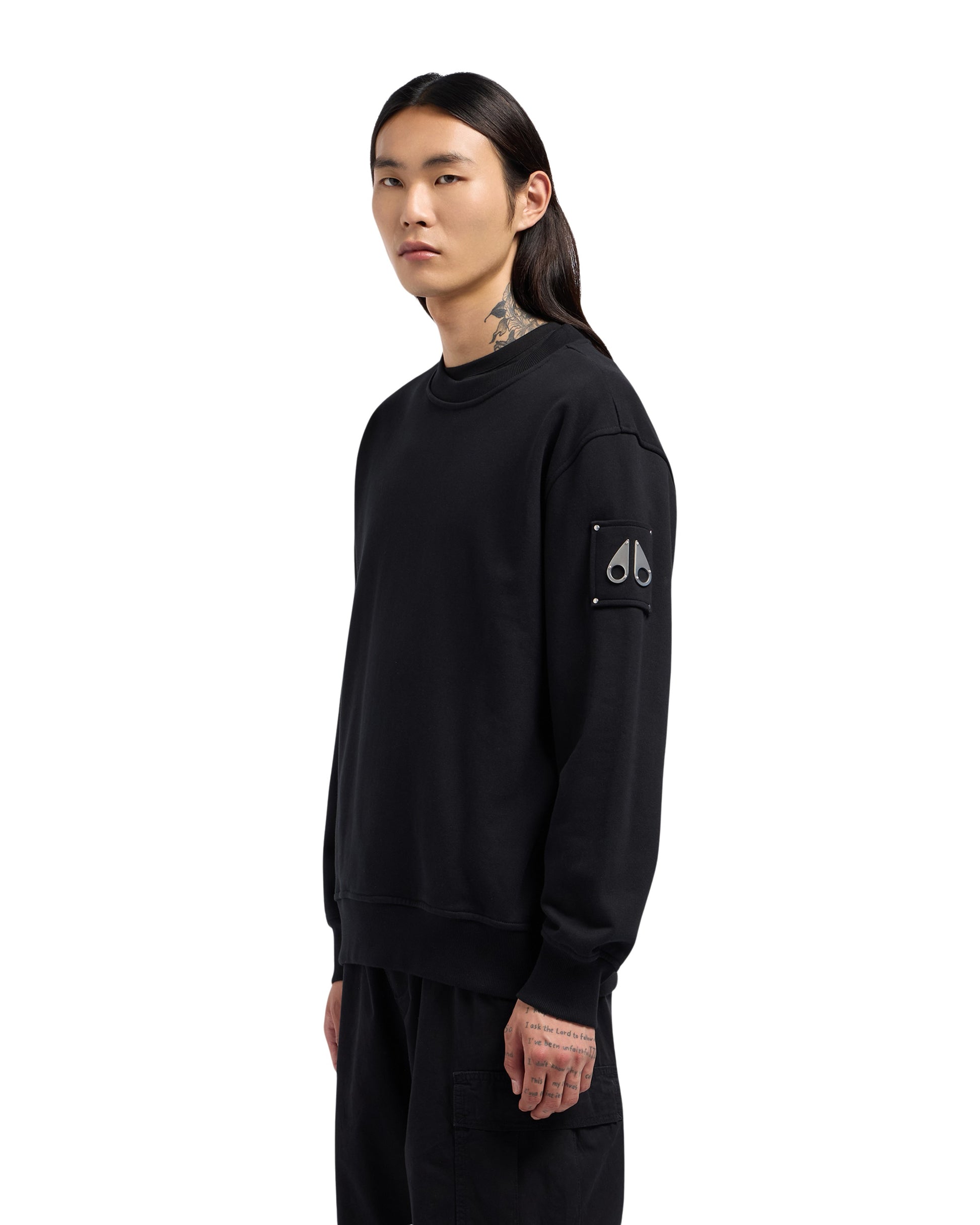 Hartsfield Crew Sweatshirt Black