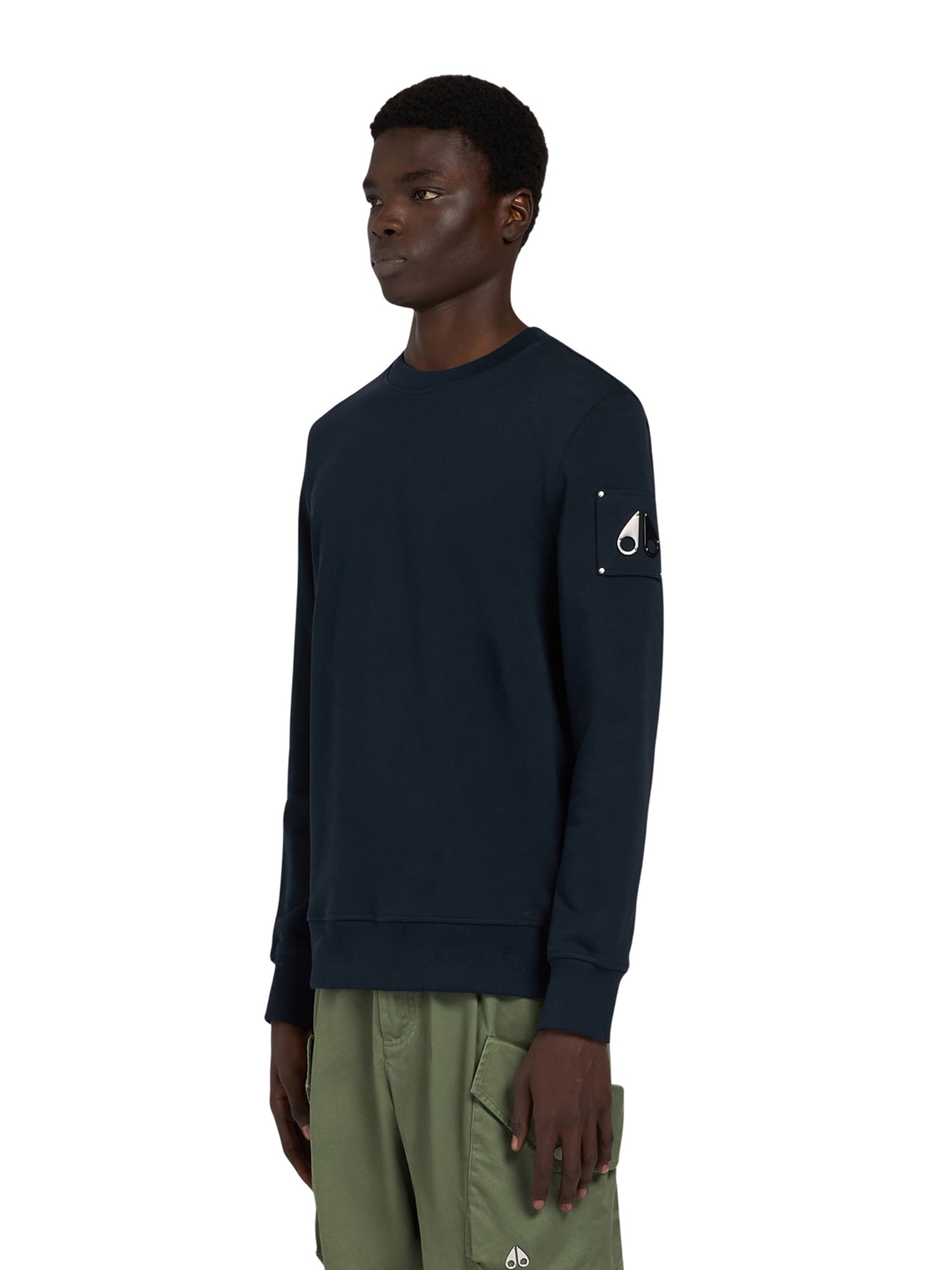 Hartsfield Crew Sweatshirt Navy