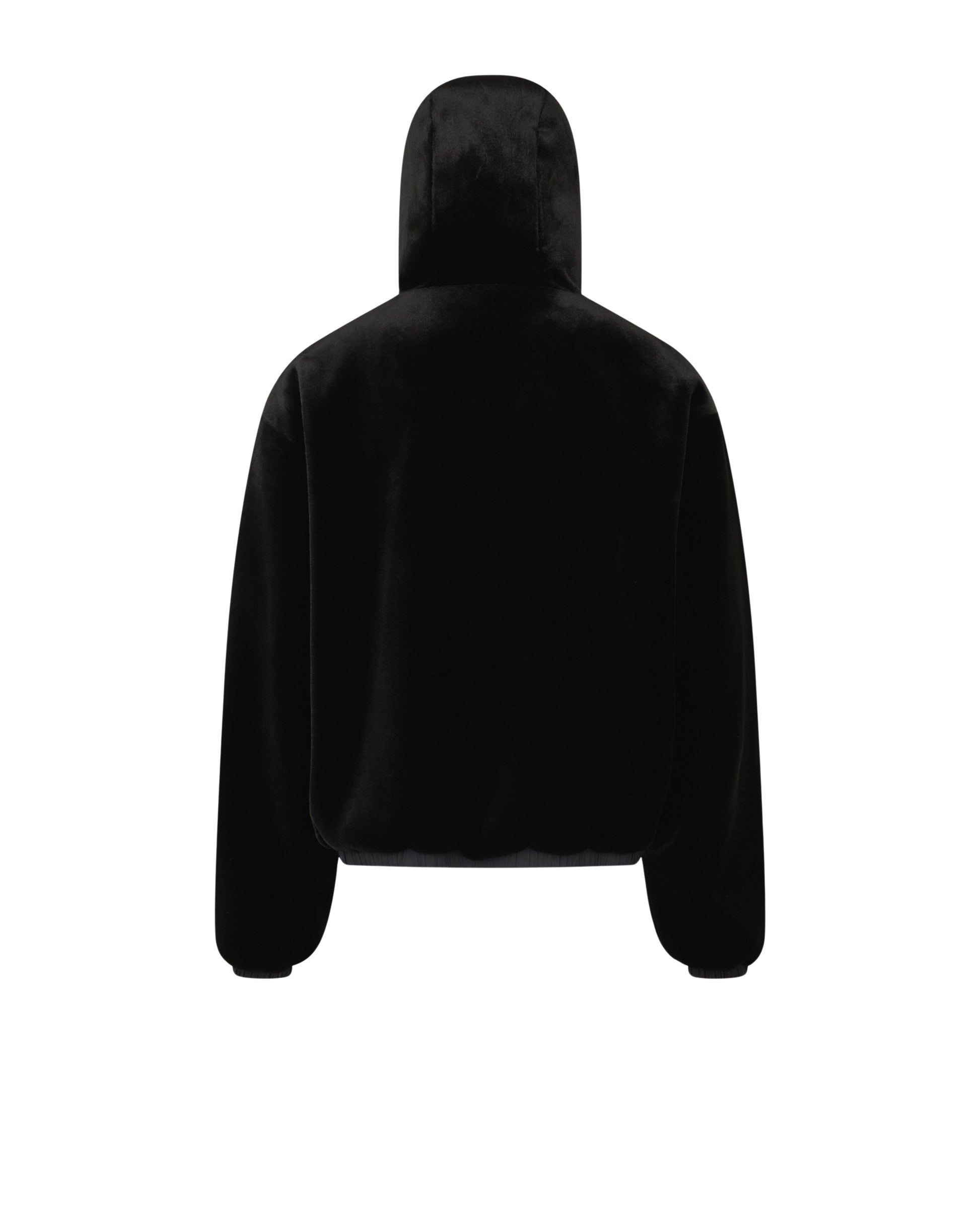 Eaton Reversible Bunny Jacket Black/Black