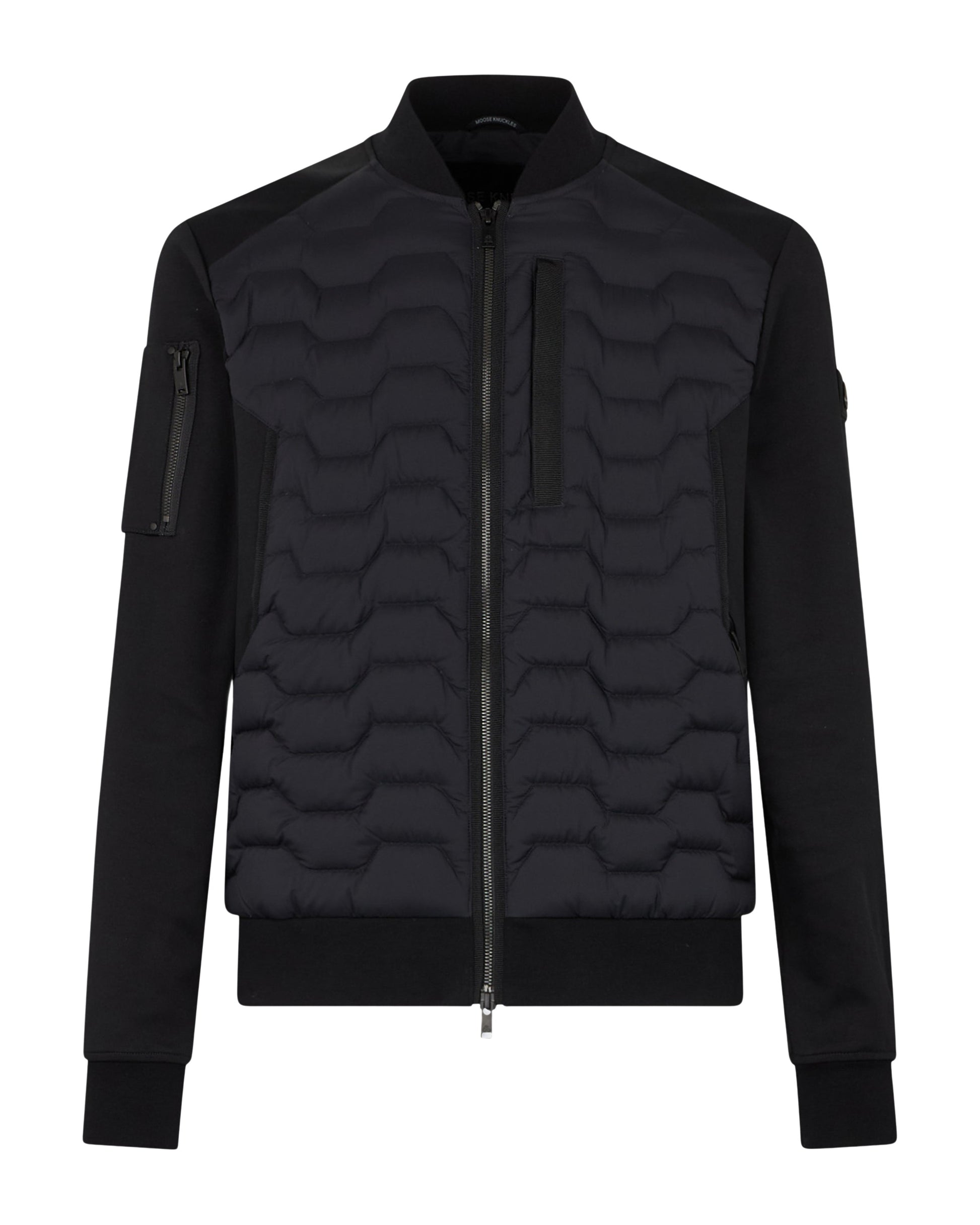 Granite Hybrid Bomber Black