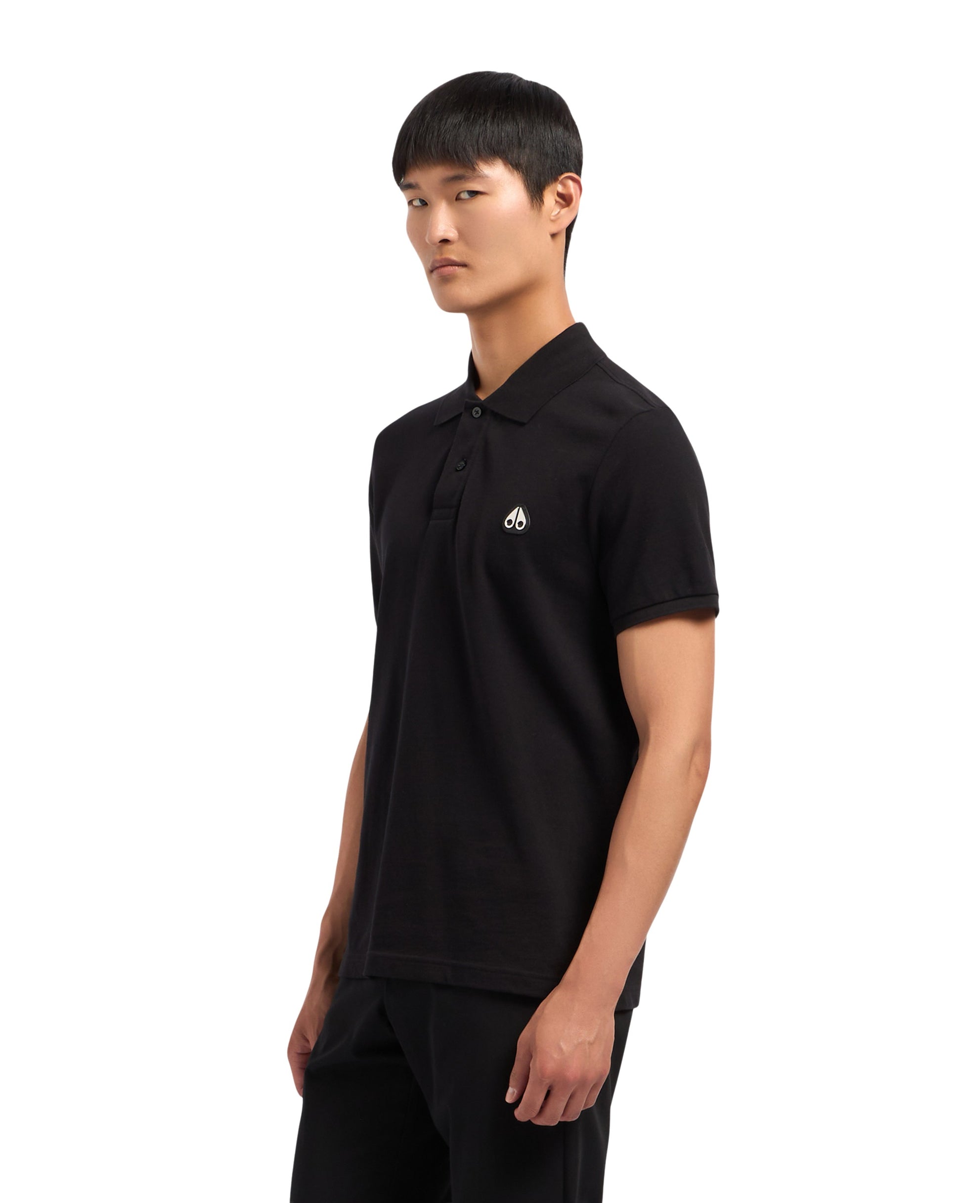 Everett Polo Black