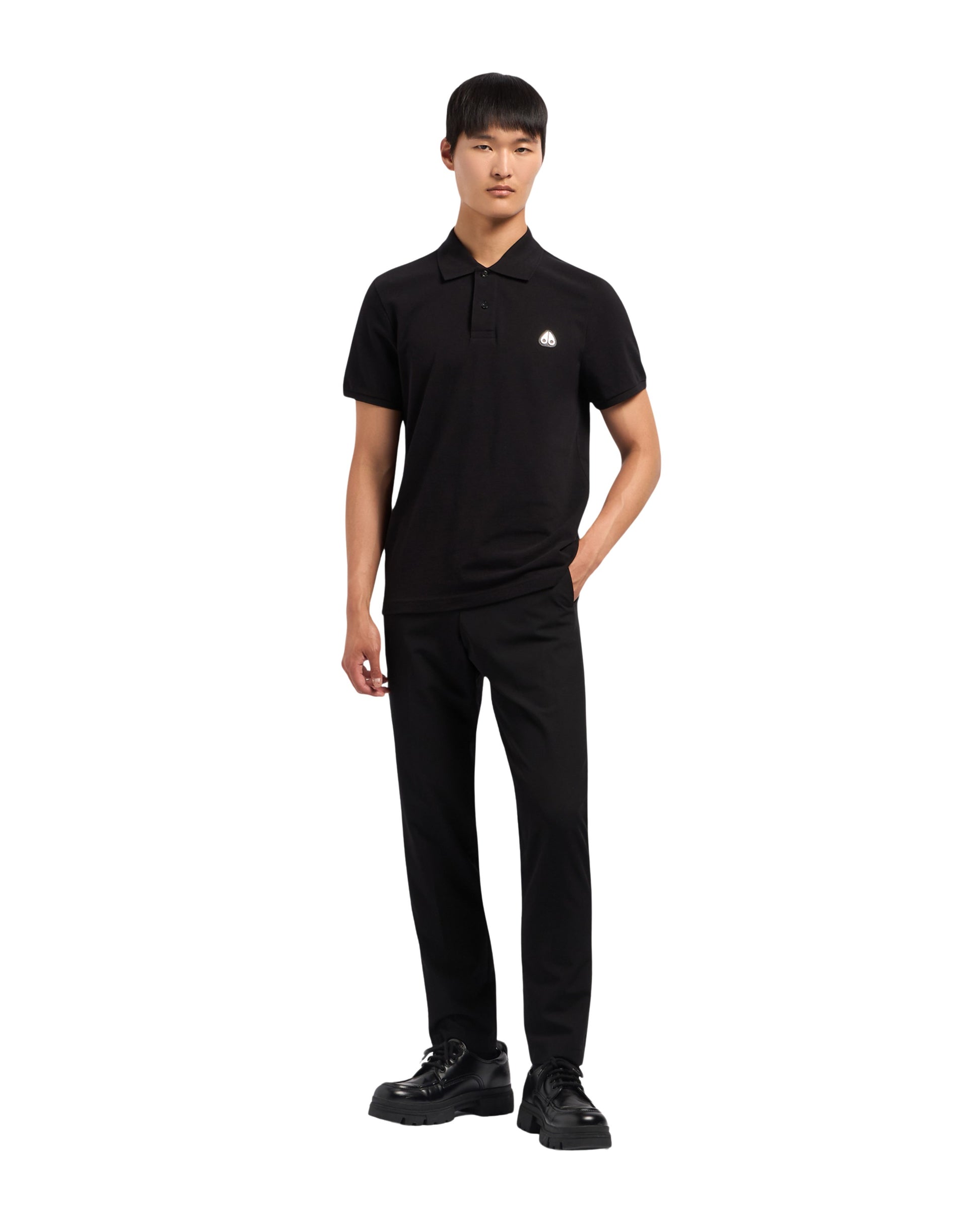 Everett Polo Black