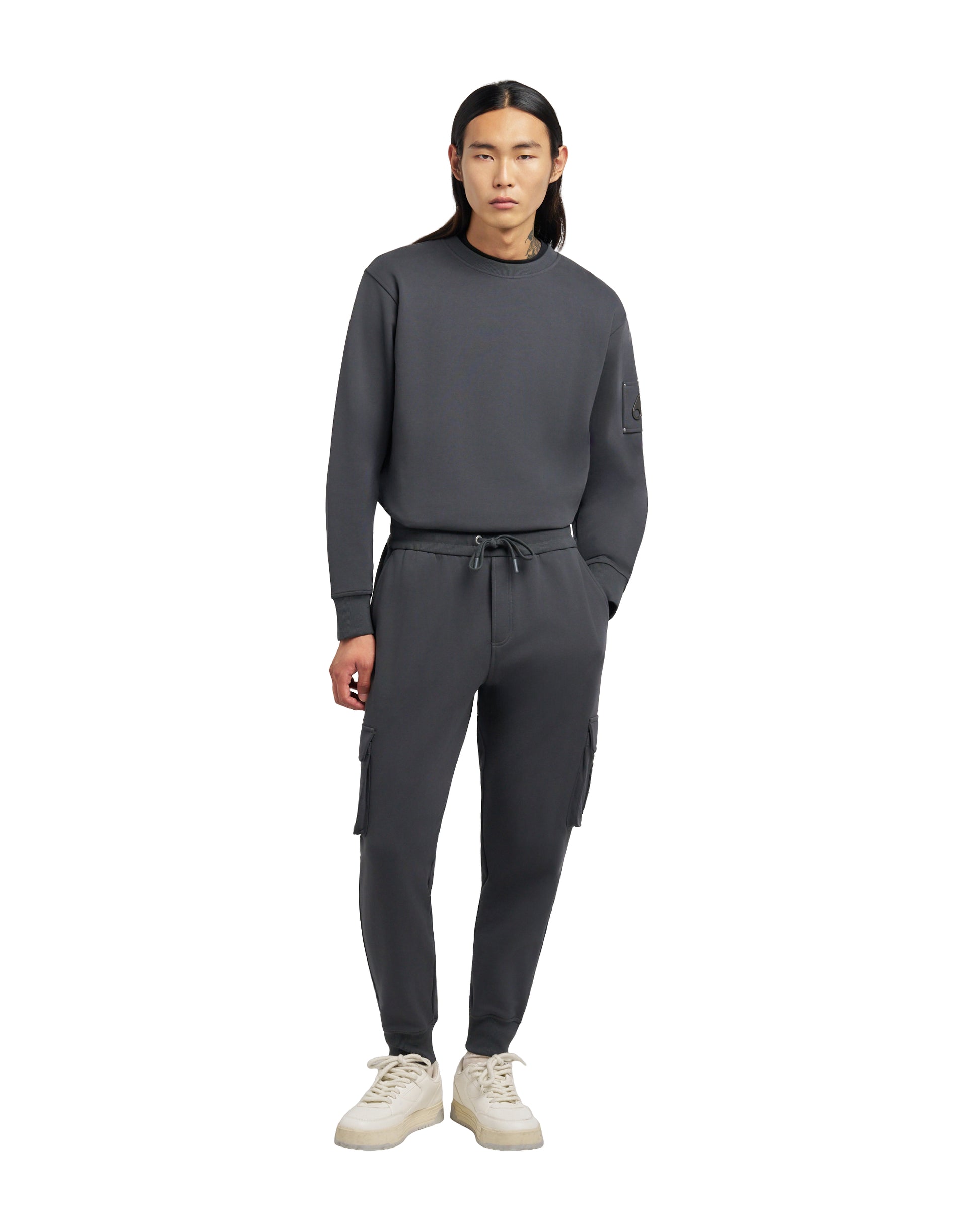 Hartsfield Crew Sweatshirt Cement