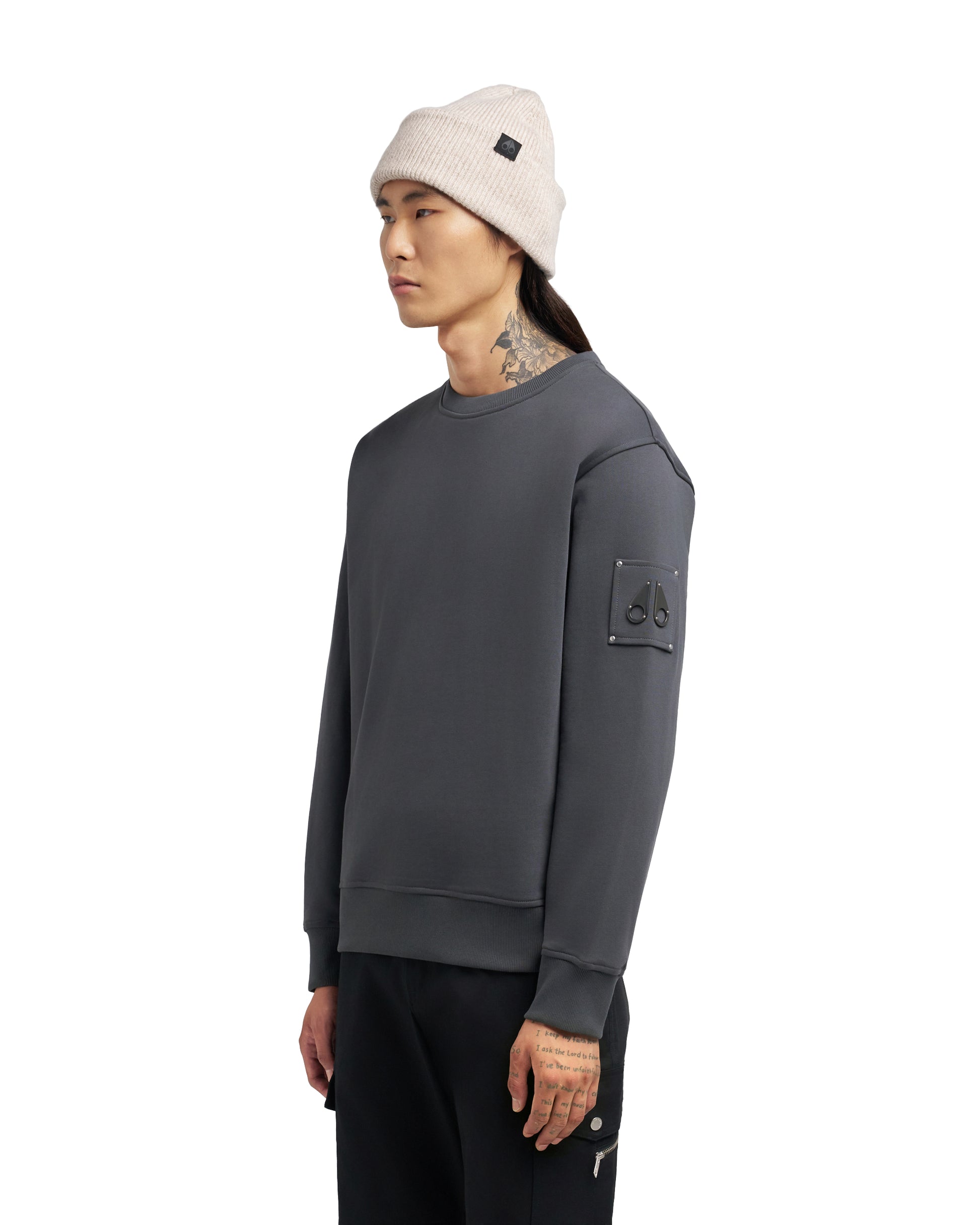 Hartsfield Crew Sweatshirt Cement