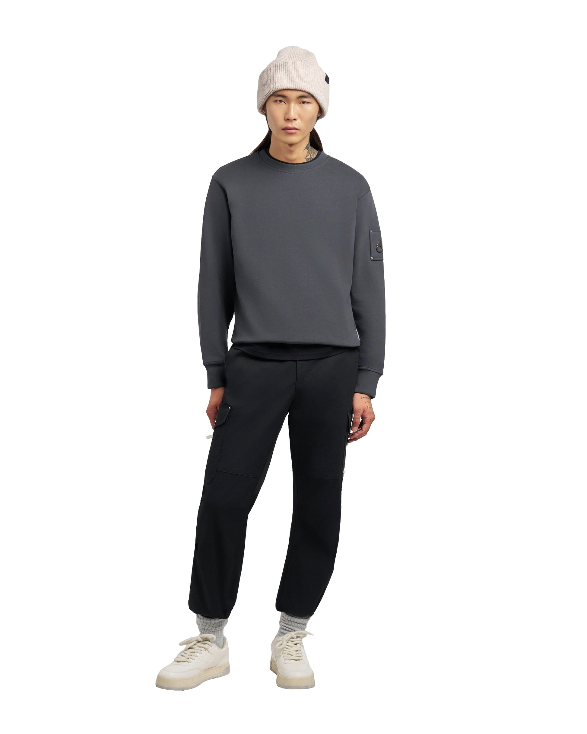 Hartsfield Crew Sweatshirt Cement