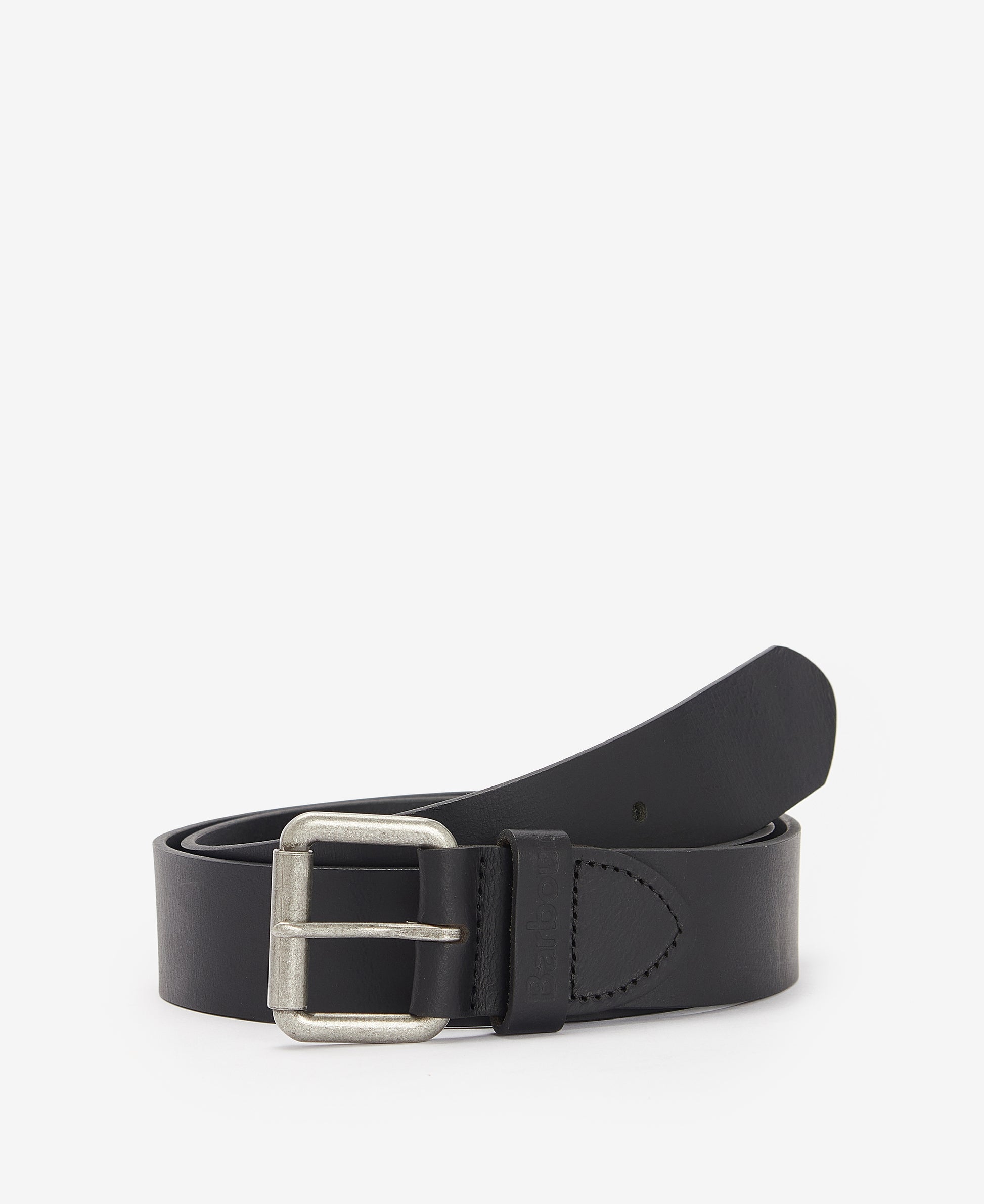 Allanton Leather Belt Black