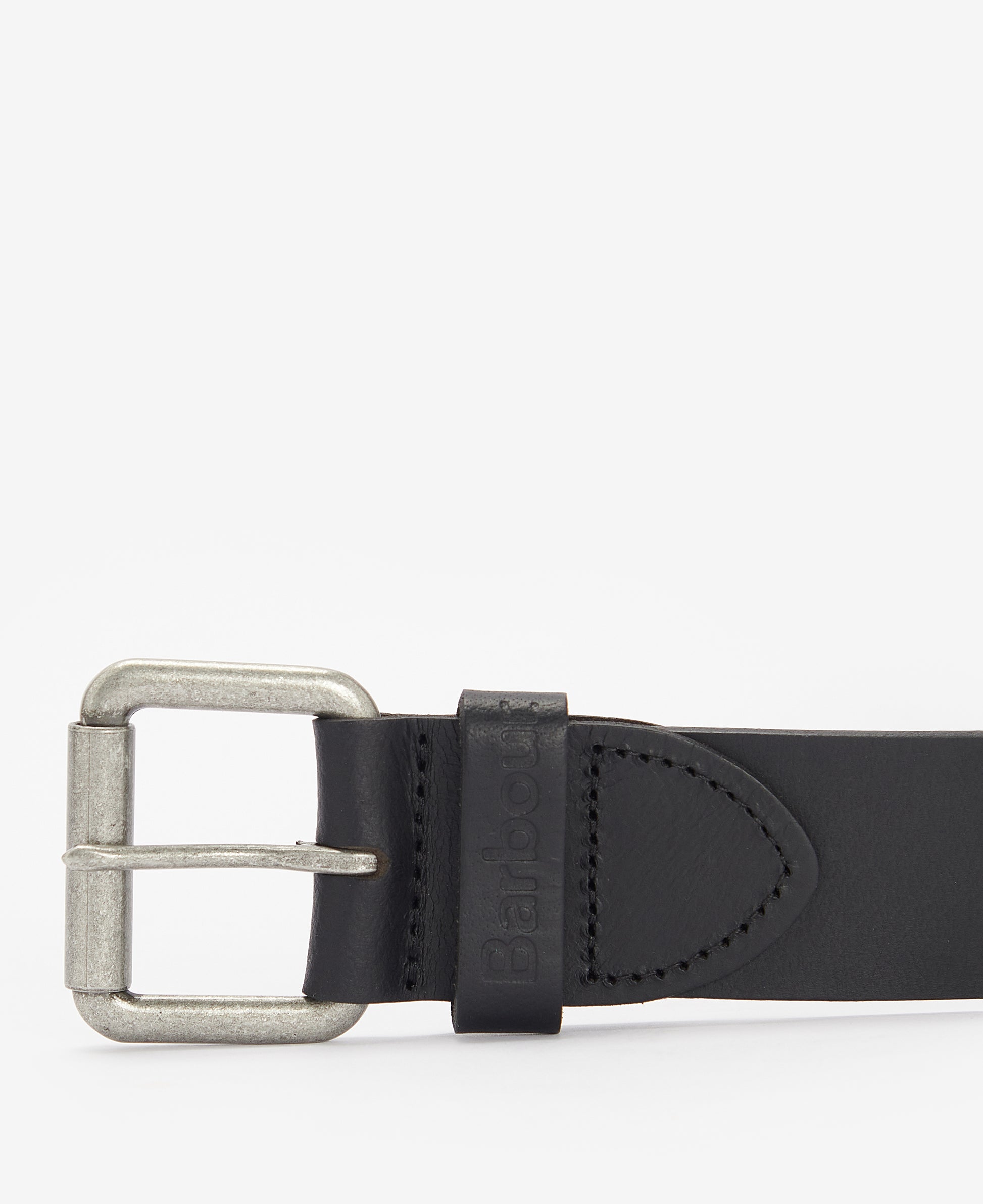 Allanton Leather Belt Black