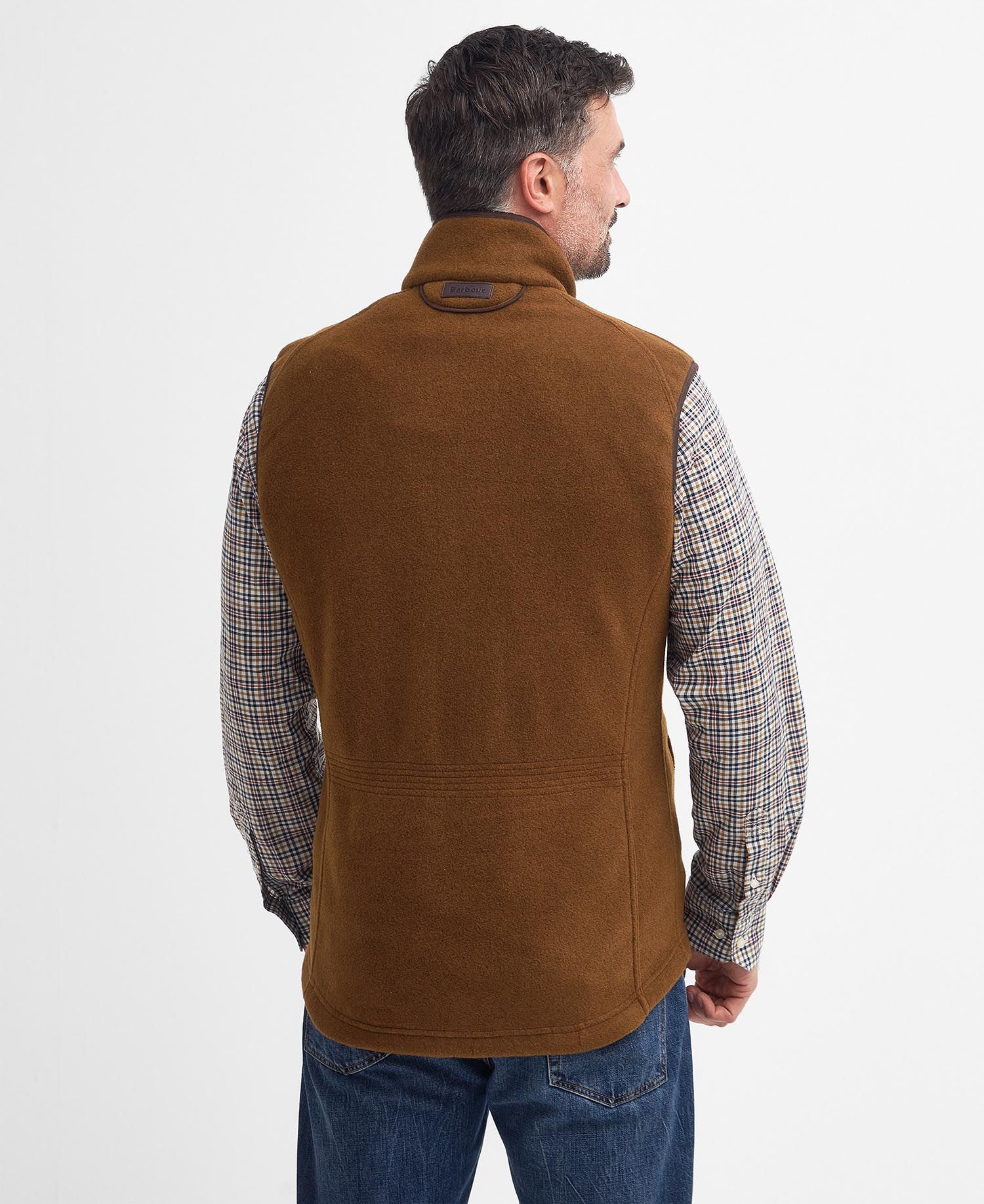 Langdale Fleece Gilet Brown