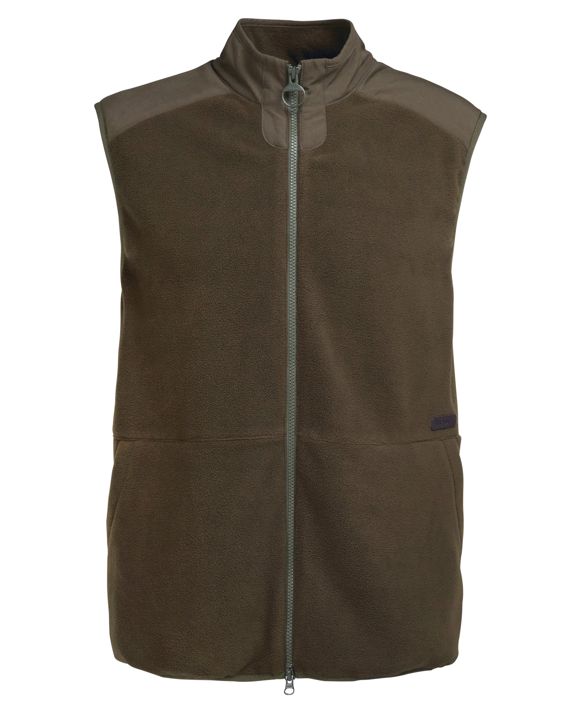 Country Fleece Gilet Olive