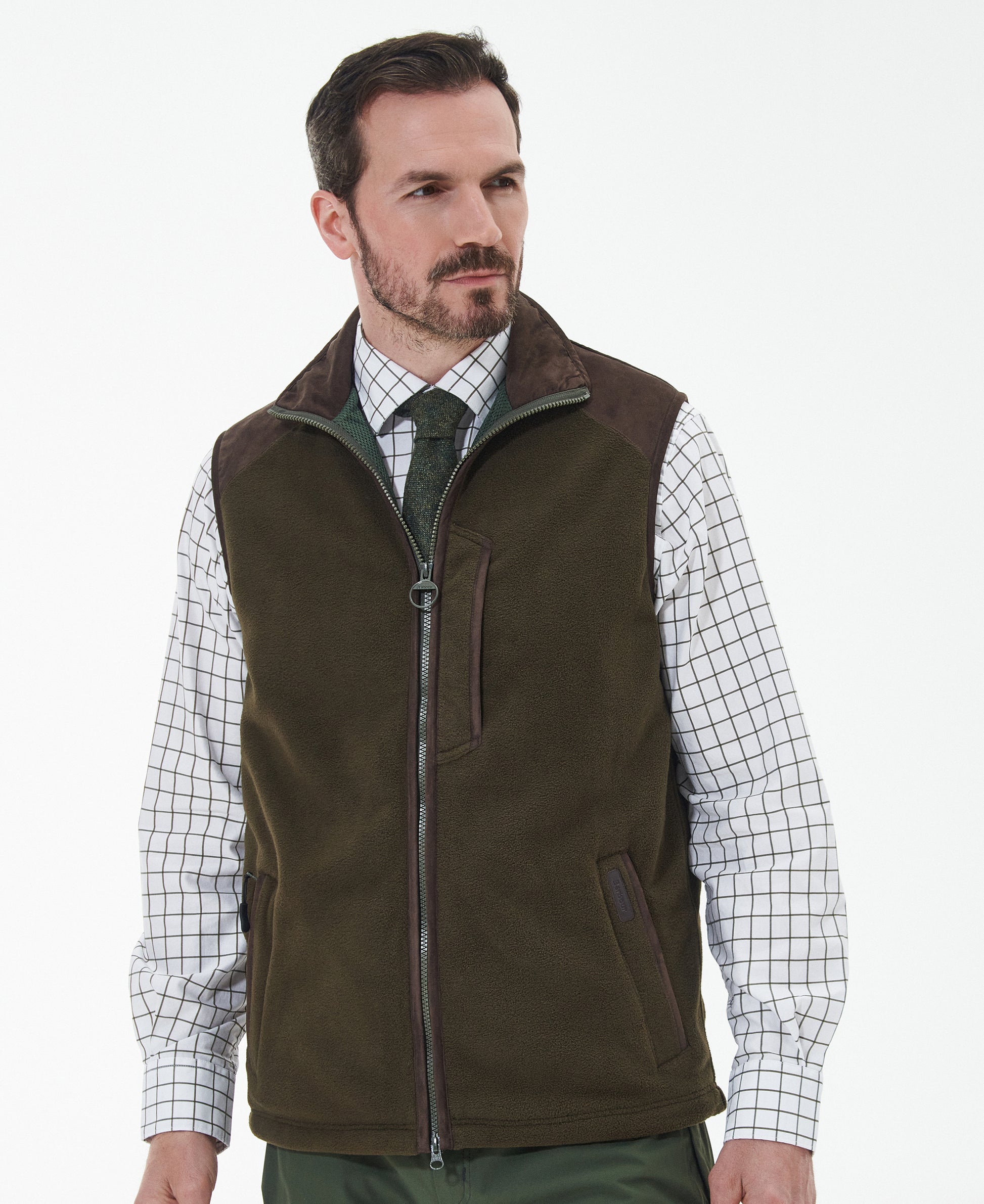 Active Fleece Gilet Olive