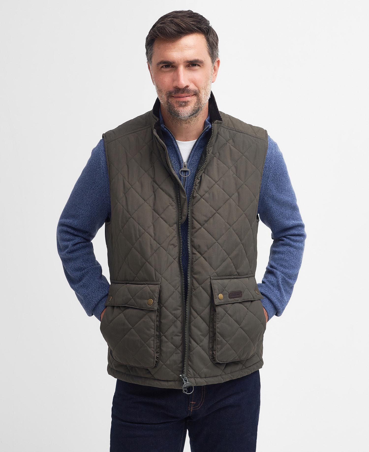 Men's Fernwood Gilet Dark Olive