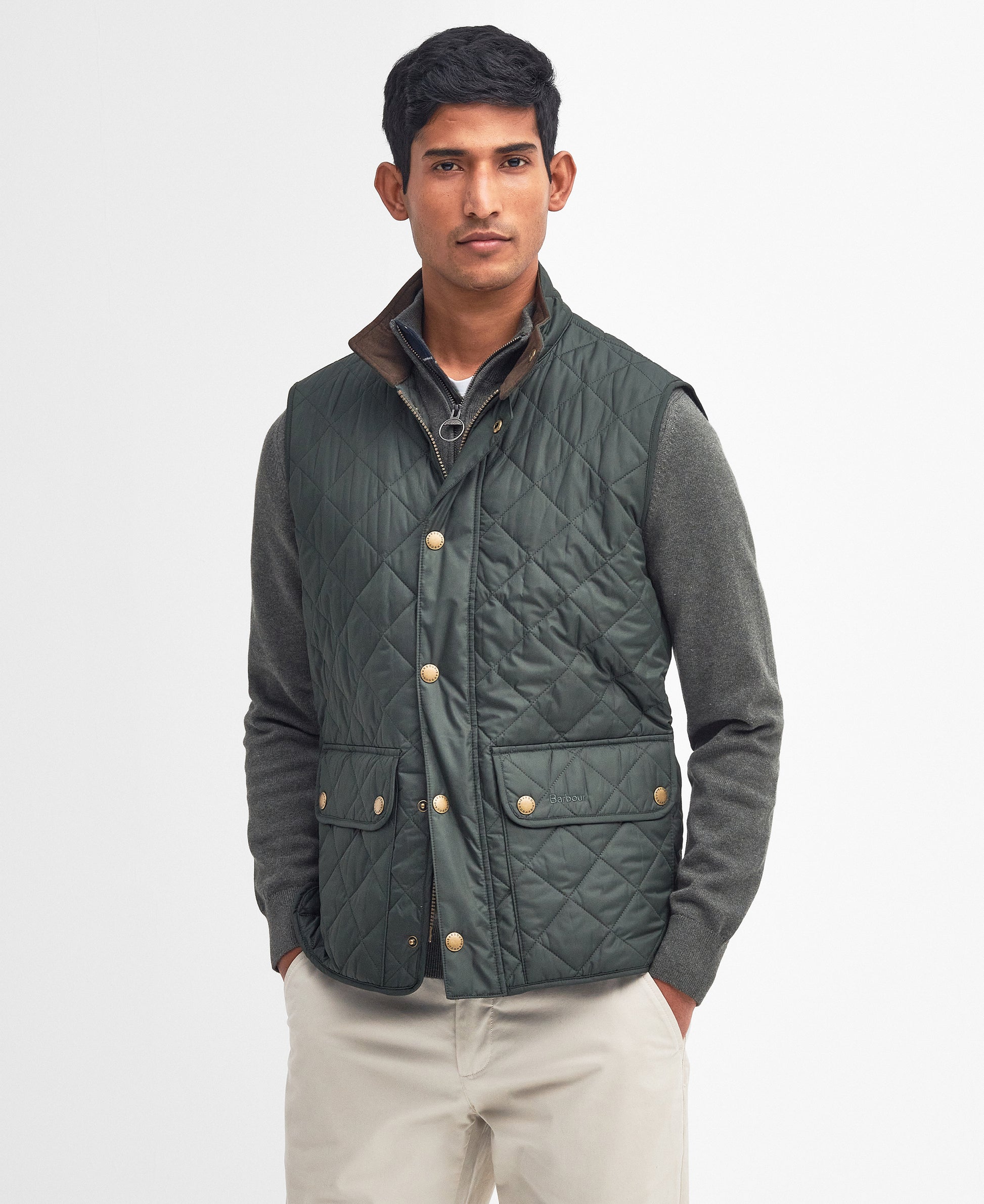 Lowerdale Gilet Sage