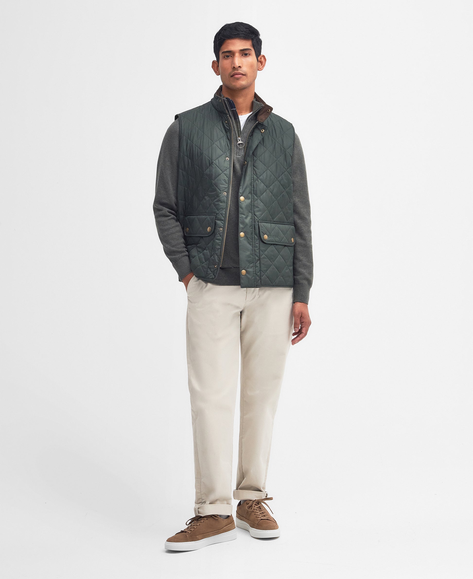 Lowerdale Gilet Sage