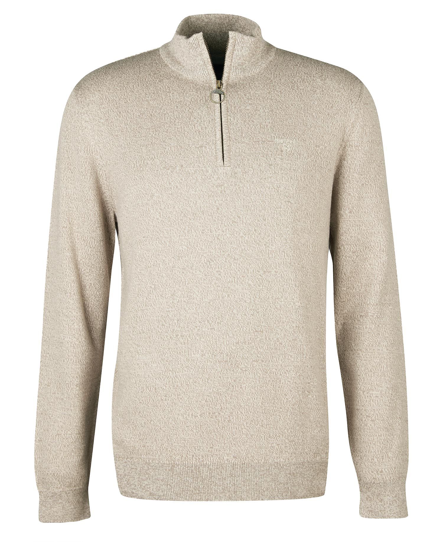 Men's Firle Half Zip Stone