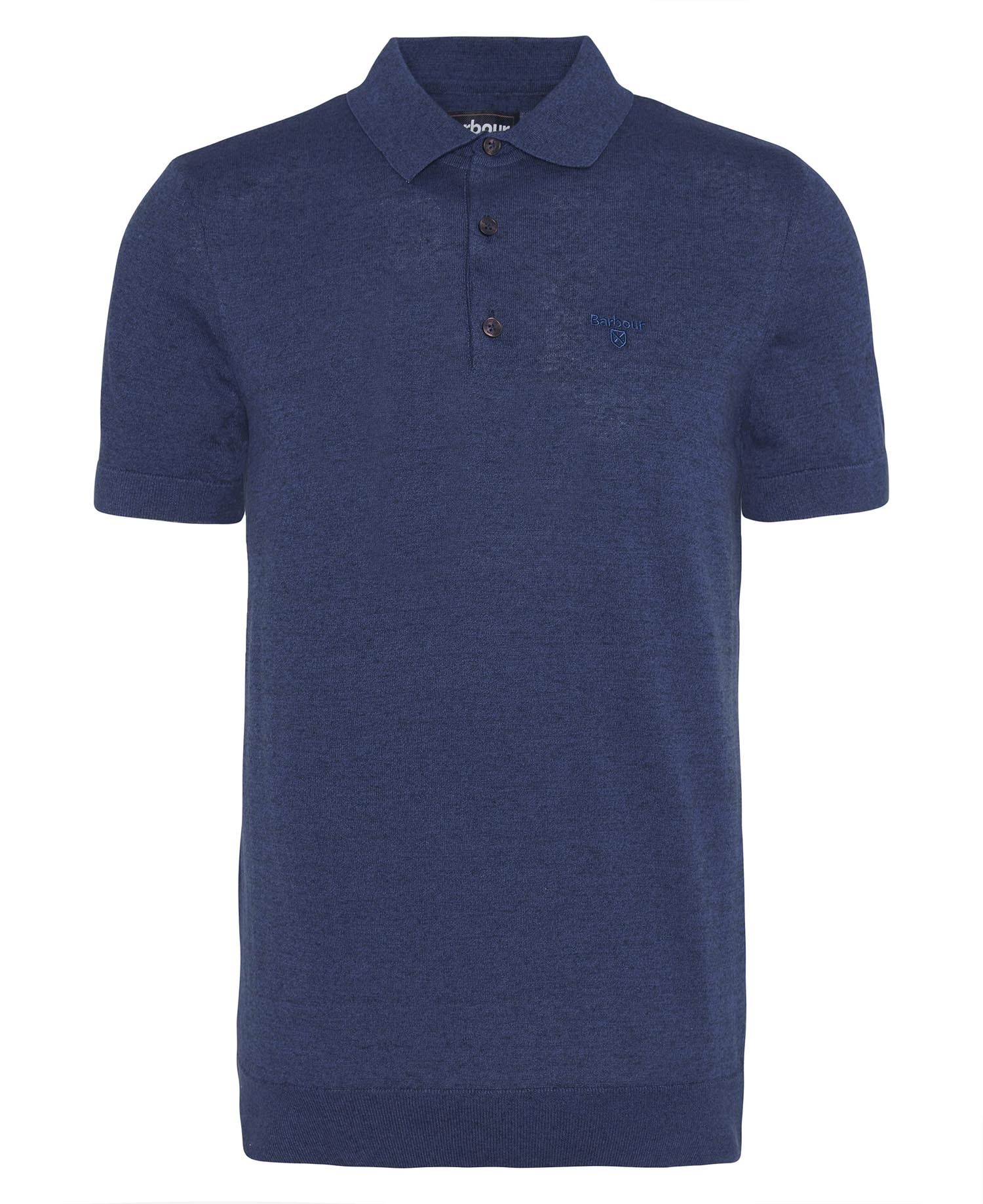 Buston Knit Polo Navy