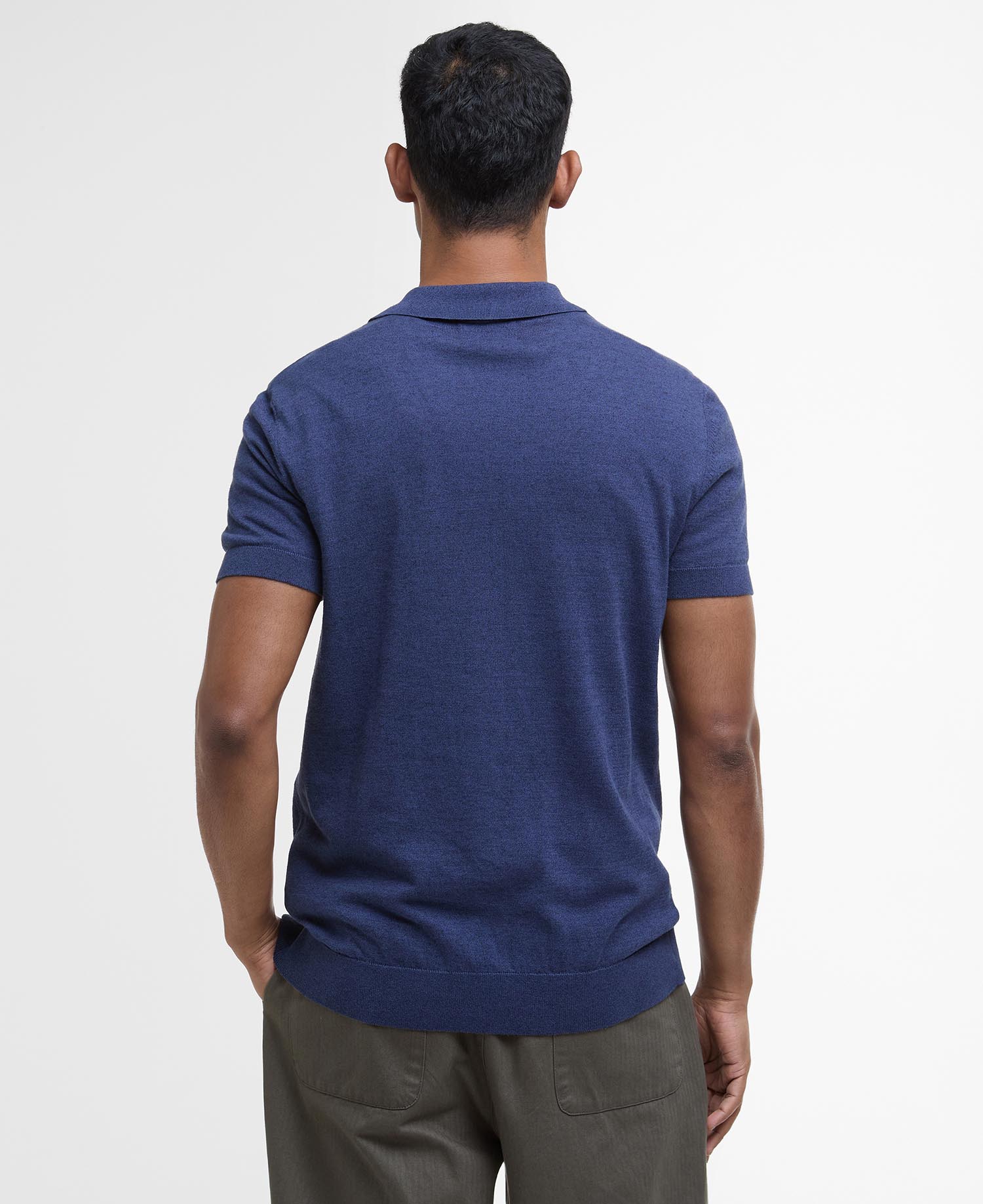 Buston Knit Polo Navy