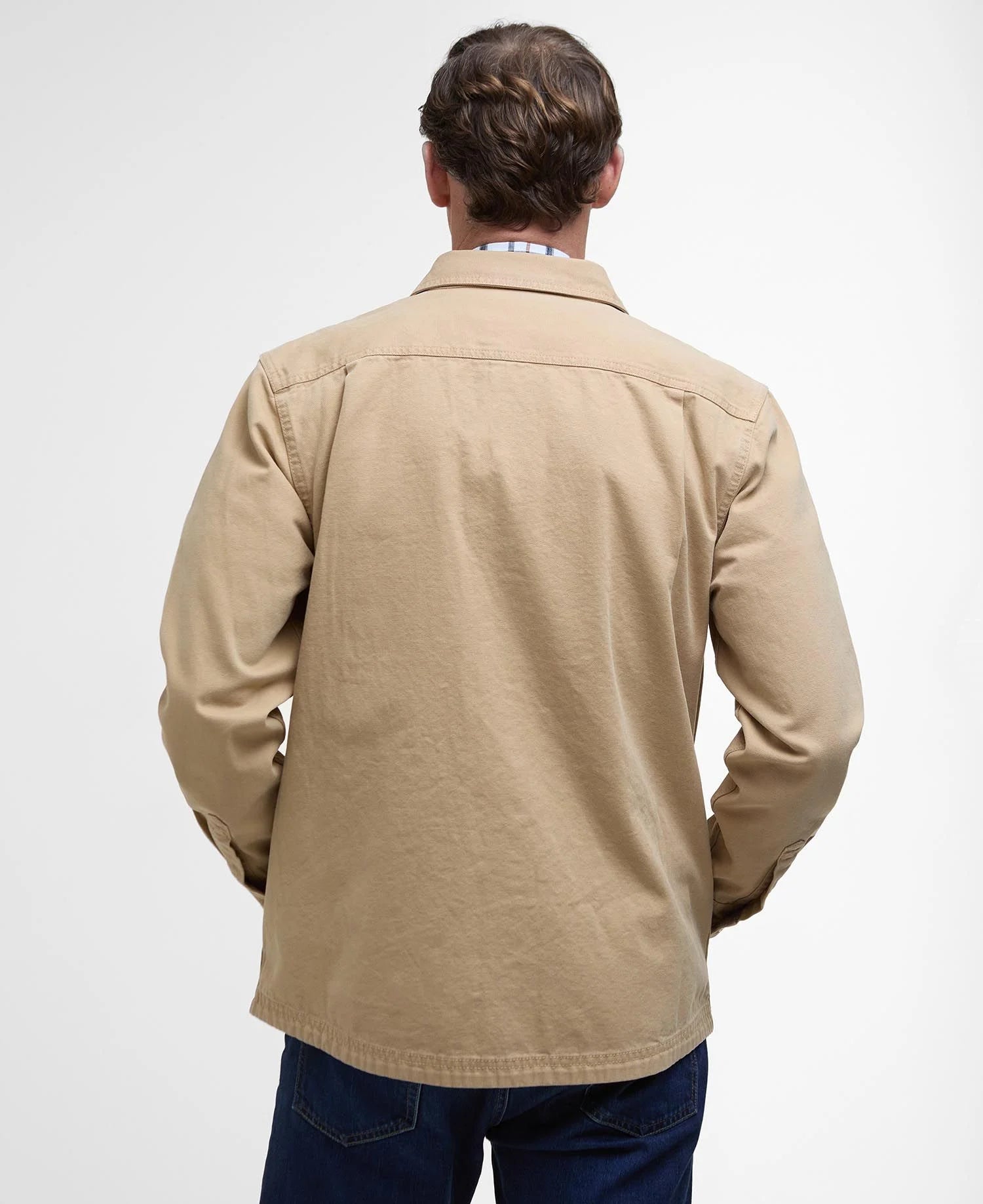 Lingfield Canvas Overshirt Stone