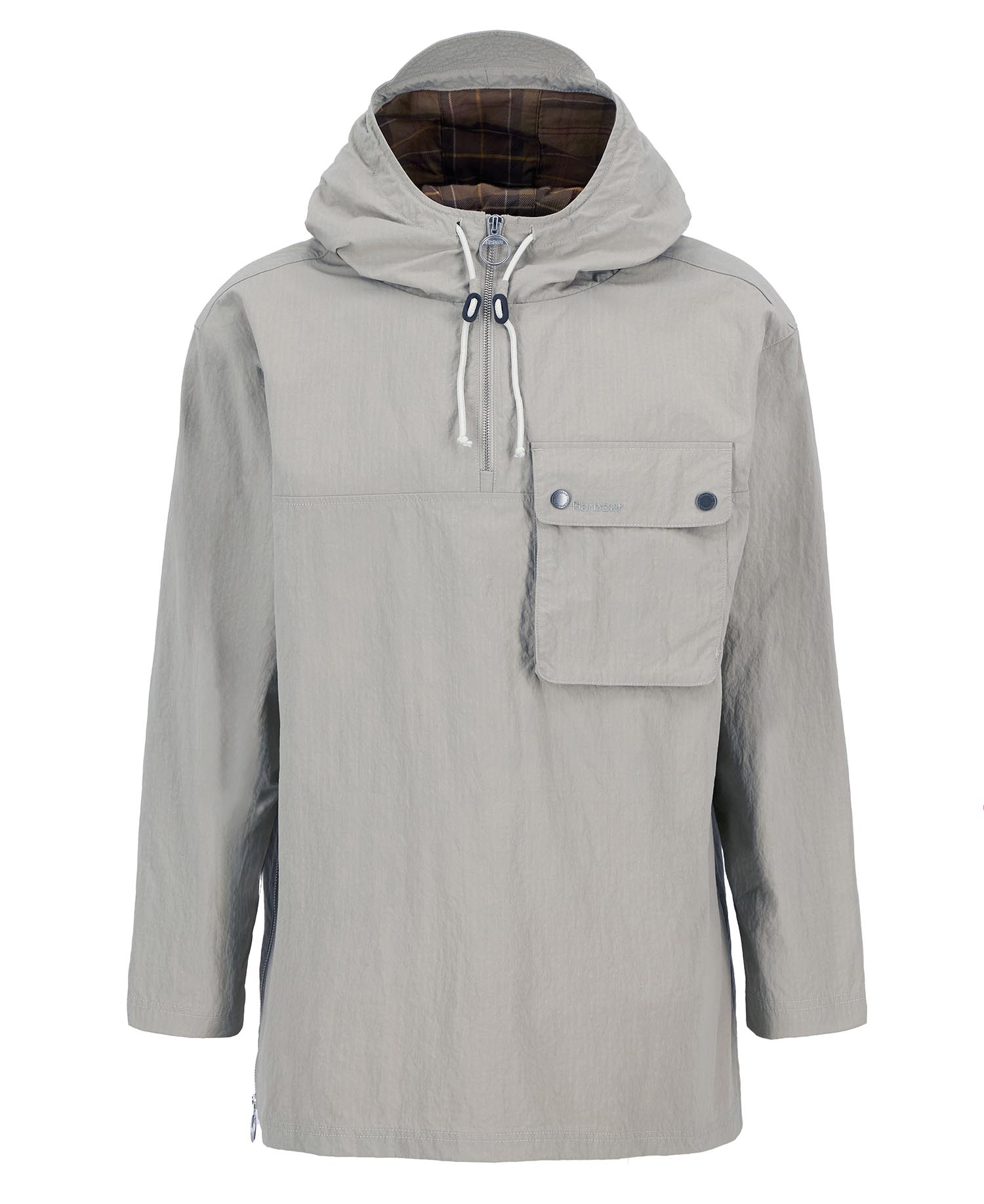 Durham Hooded Overshirt Grey