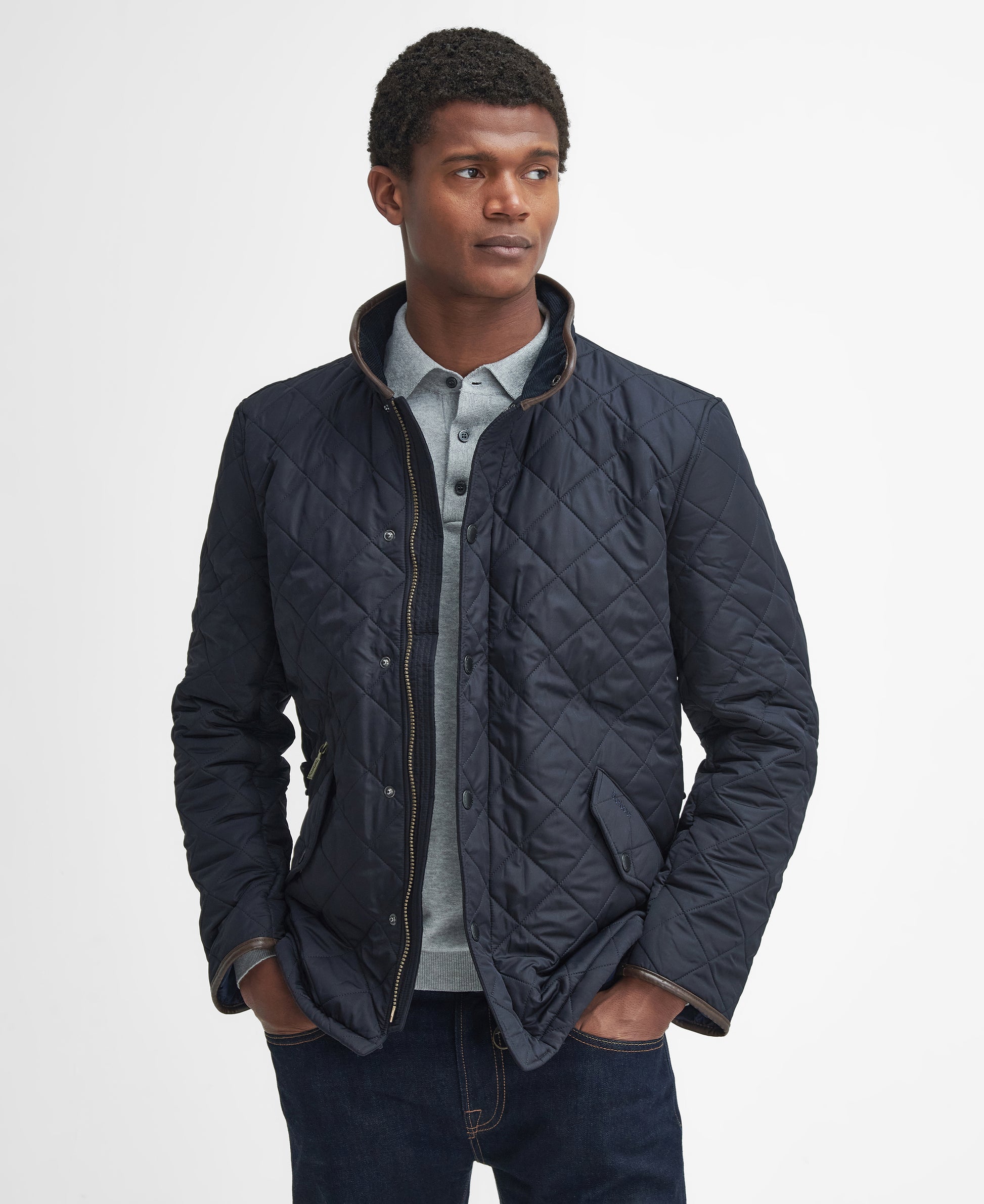 Powell Quilt Jacket Navy