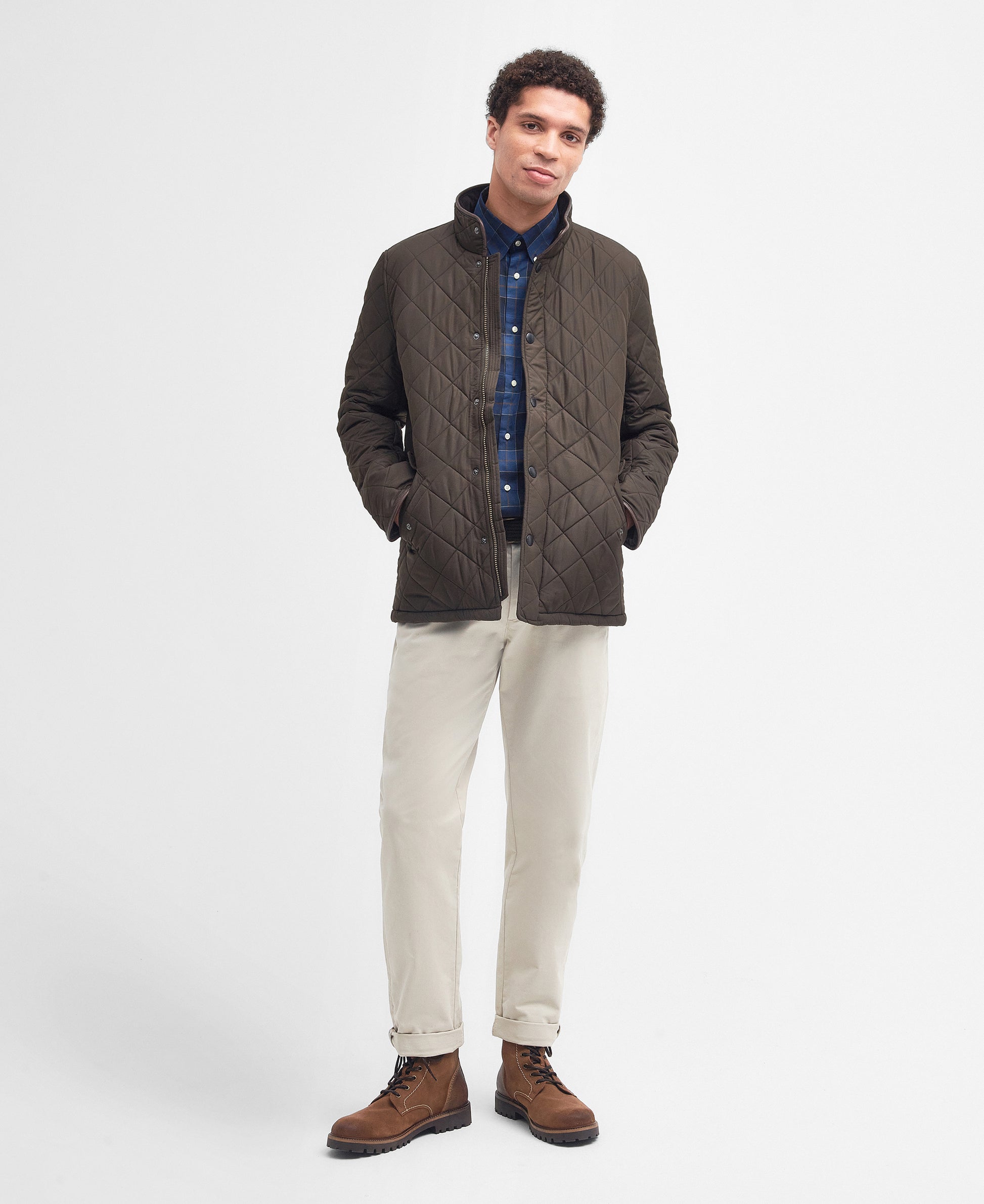 Powell Quilt Jacket Olive