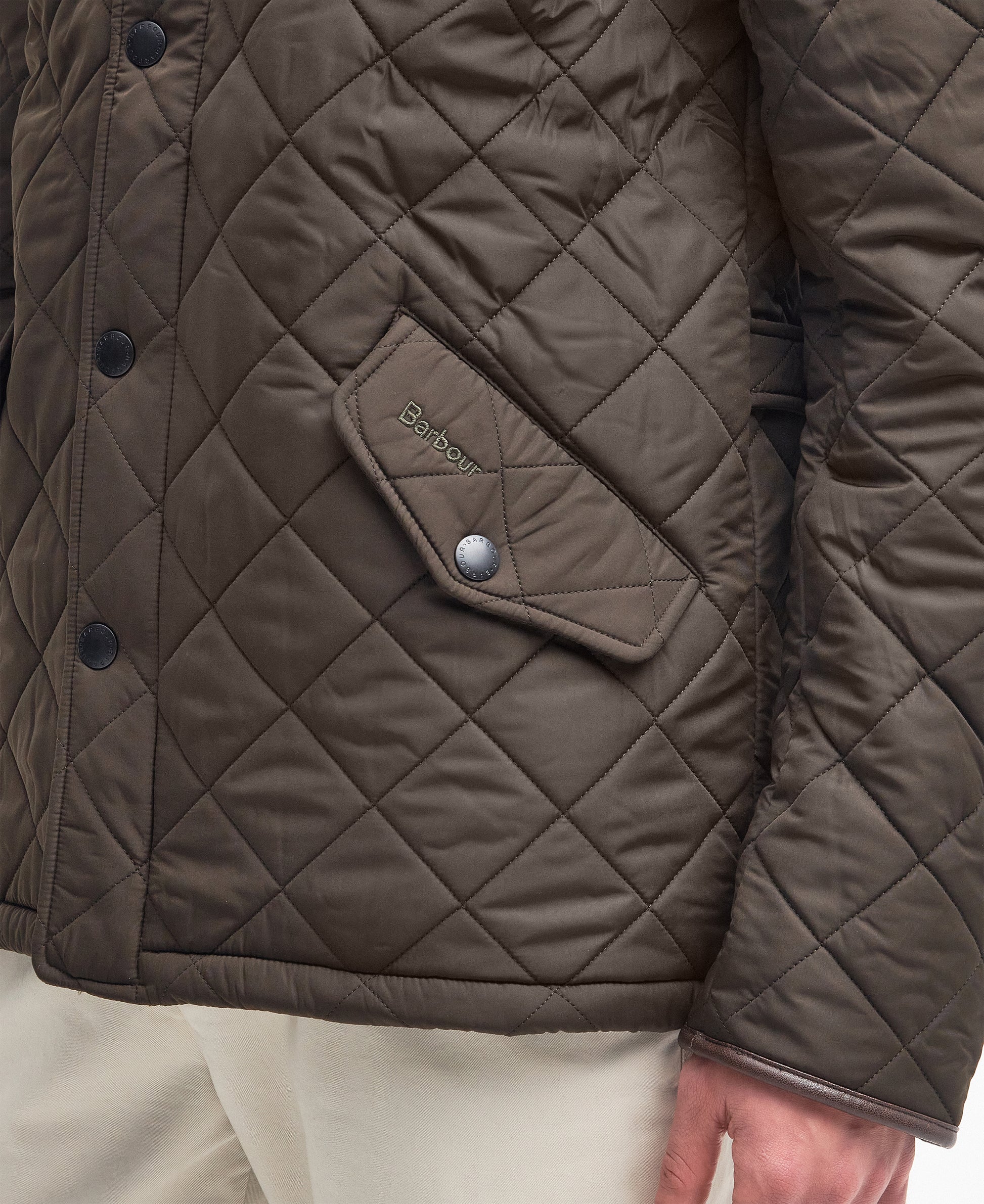 Powell Quilt Jacket Olive