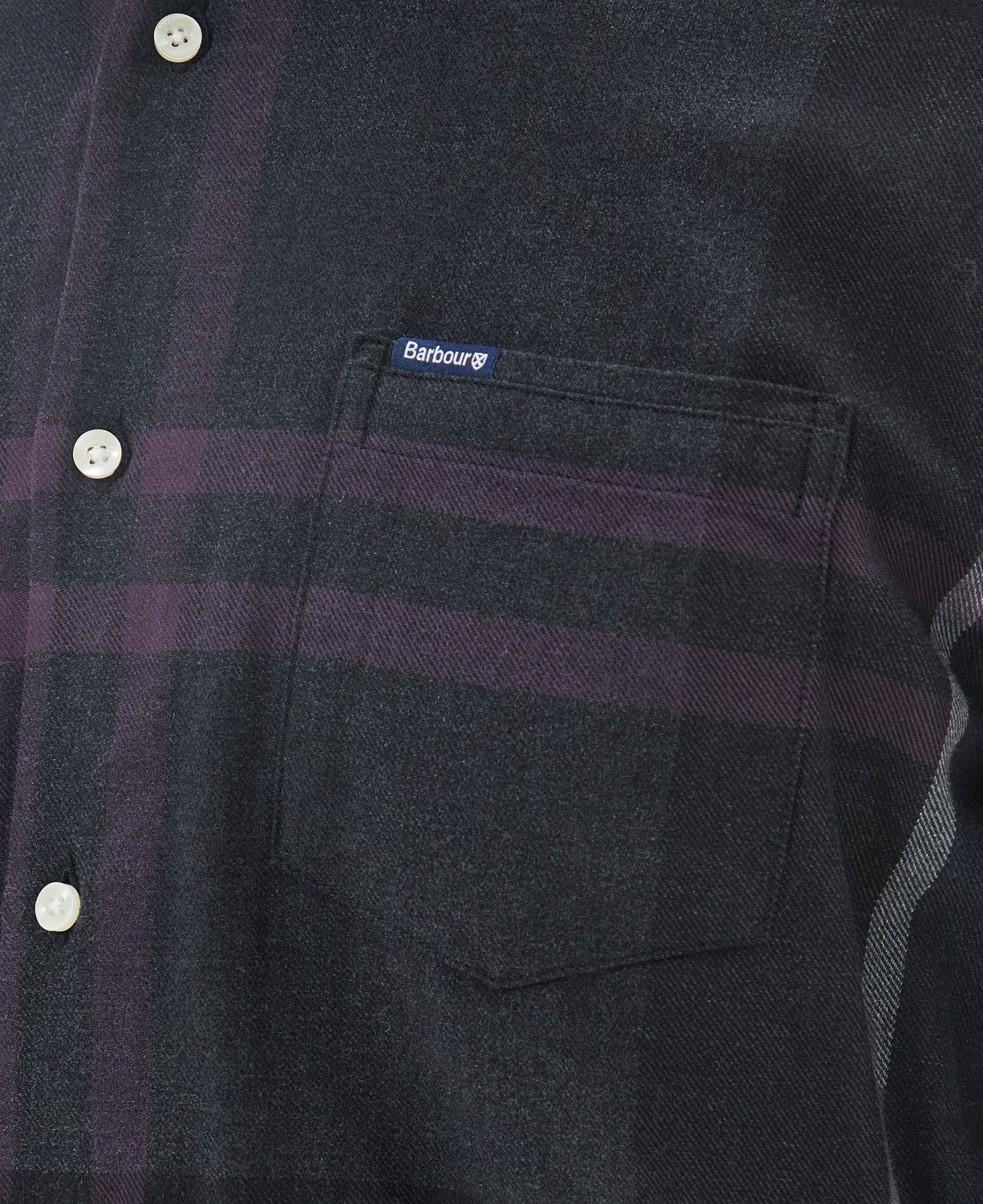 Dunoon Shirt Black Slate